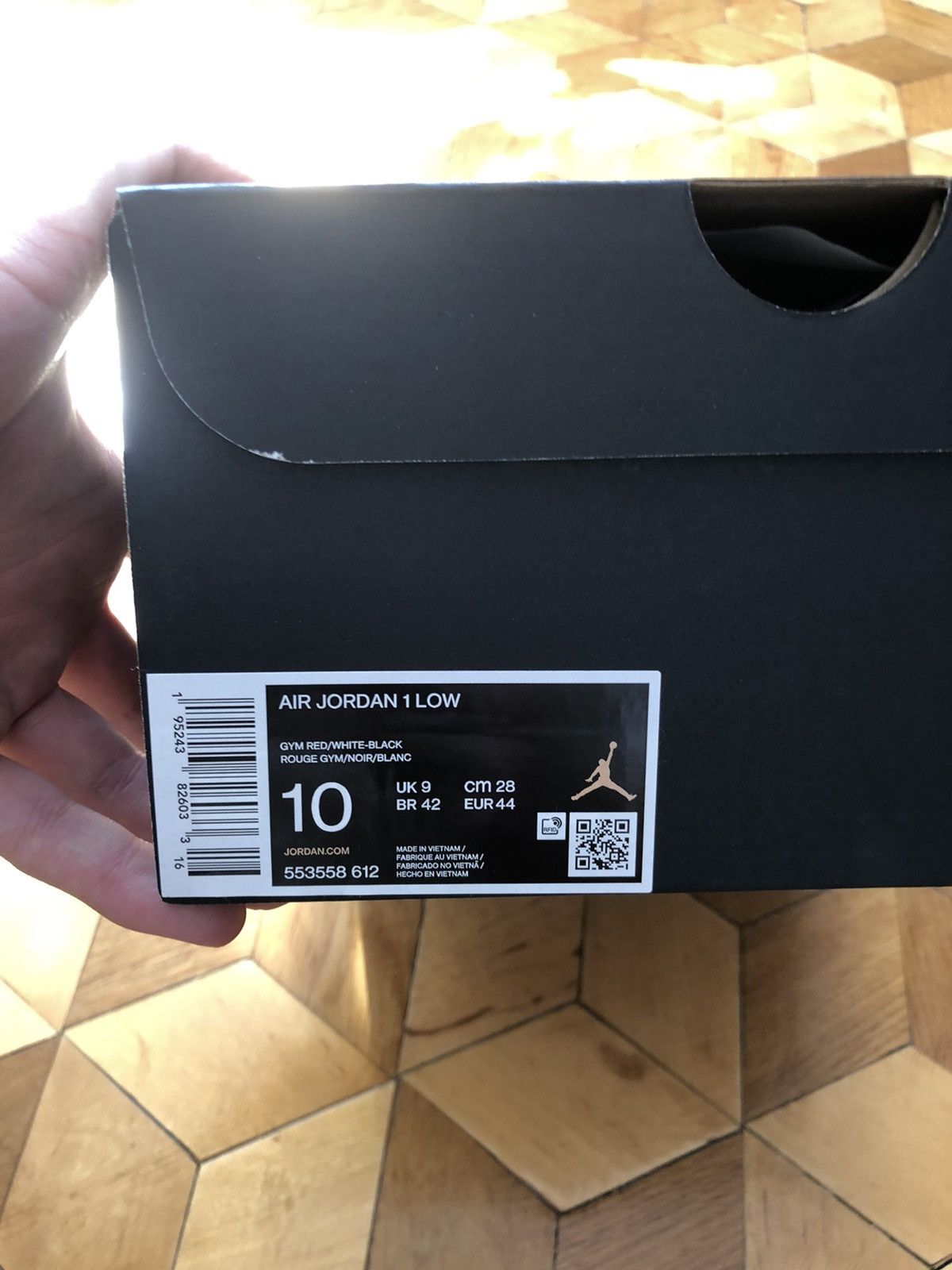 Jordan Brand Air Jordan 1 Low Bred Toe 2021 Brand New Size 10 Size US 10 / EU 43 - 7 Thumbnail