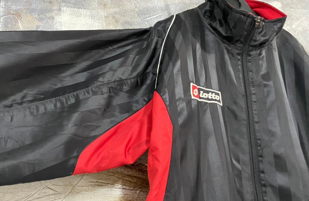 Lotto Sport × Vintage Vintage Lotto Italian Sport Design Windbreaker Jacket Size US L / EU 52-54 / 3 - 2 Thumbnail
