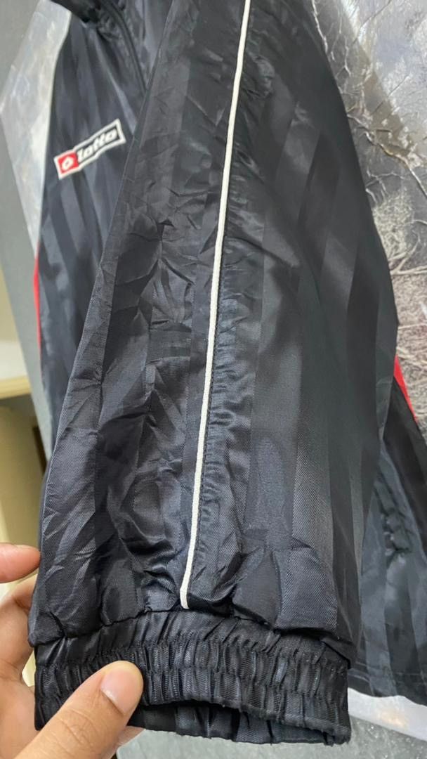 Lotto Sport × Vintage Vintage Lotto Italian Sport Design Windbreaker Jacket Size US L / EU 52-54 / 3 - 3 Thumbnail