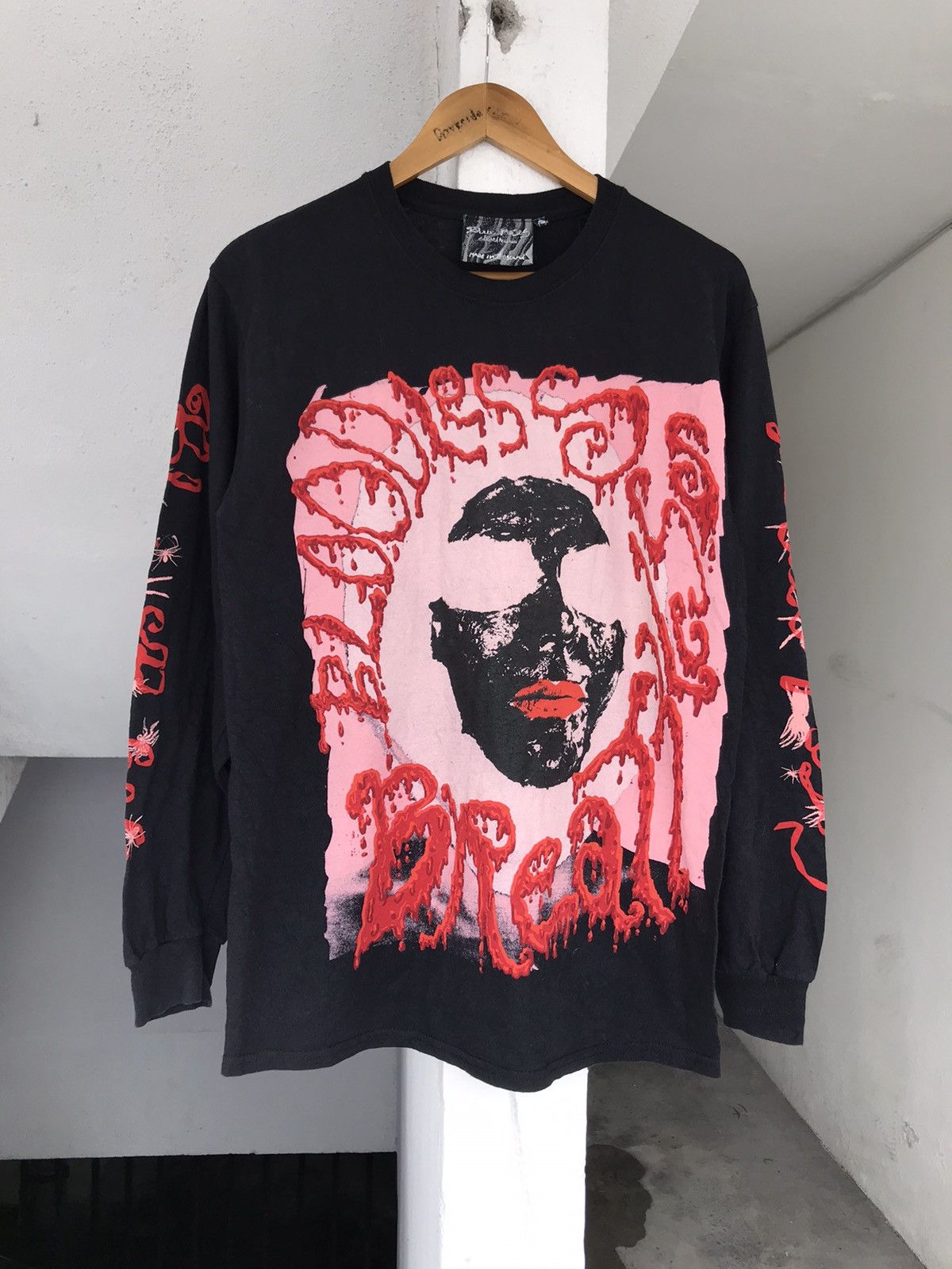 Designer Edward meadham Blood Art Long Sleeve Tee Size US M / EU 48-50 / 2 - 4 Thumbnail