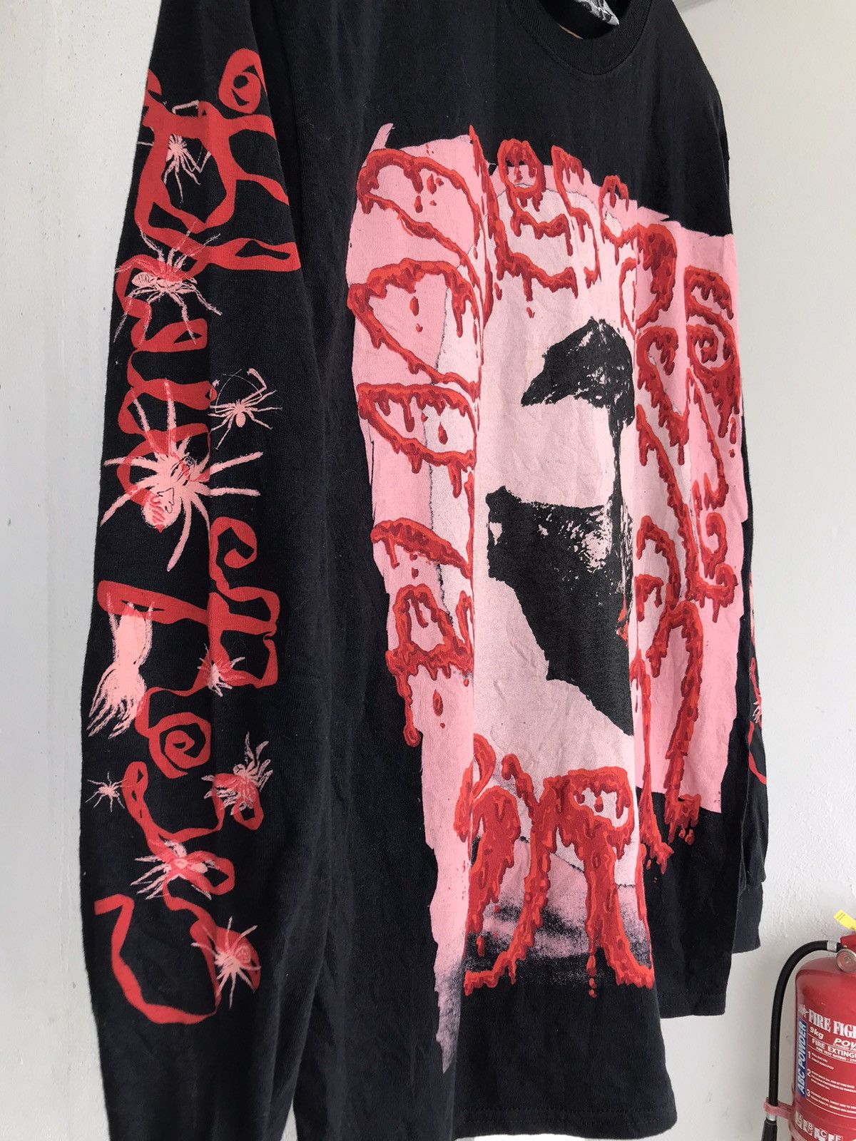 Designer Edward meadham Blood Art Long Sleeve Tee Size US M / EU 48-50 / 2 - 5 Thumbnail