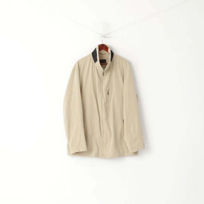 Pierre Cardin Pierre Cardin Men 58 XXL Jacket Beige Casual Top 5881 Size US XXL / EU 58 / 5 - 2 Thumbnail