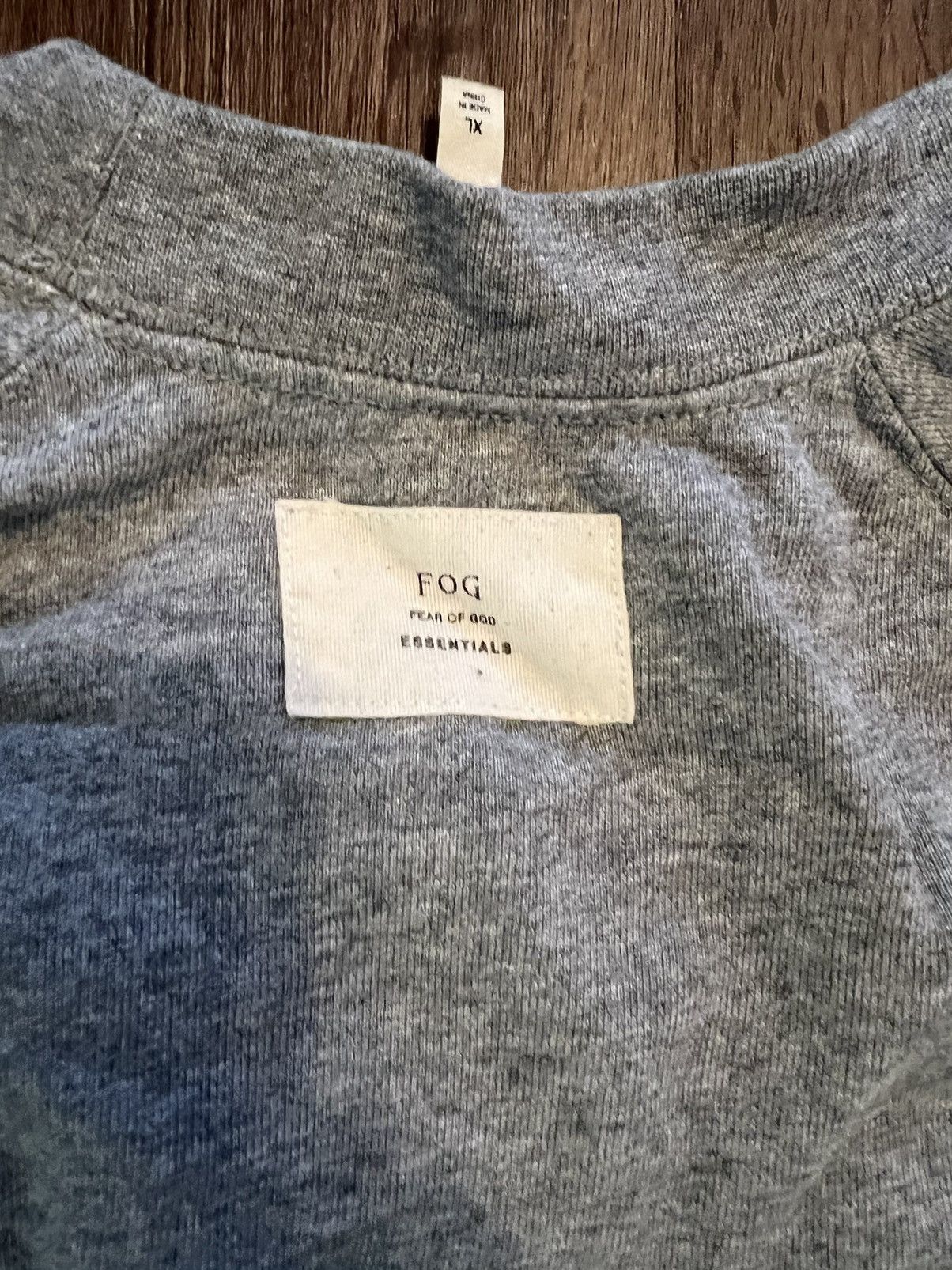 Fear of God Fear of God Essentials Crew Neck Sweatshirt Size US XL / EU 56 / 4 - 4 Thumbnail