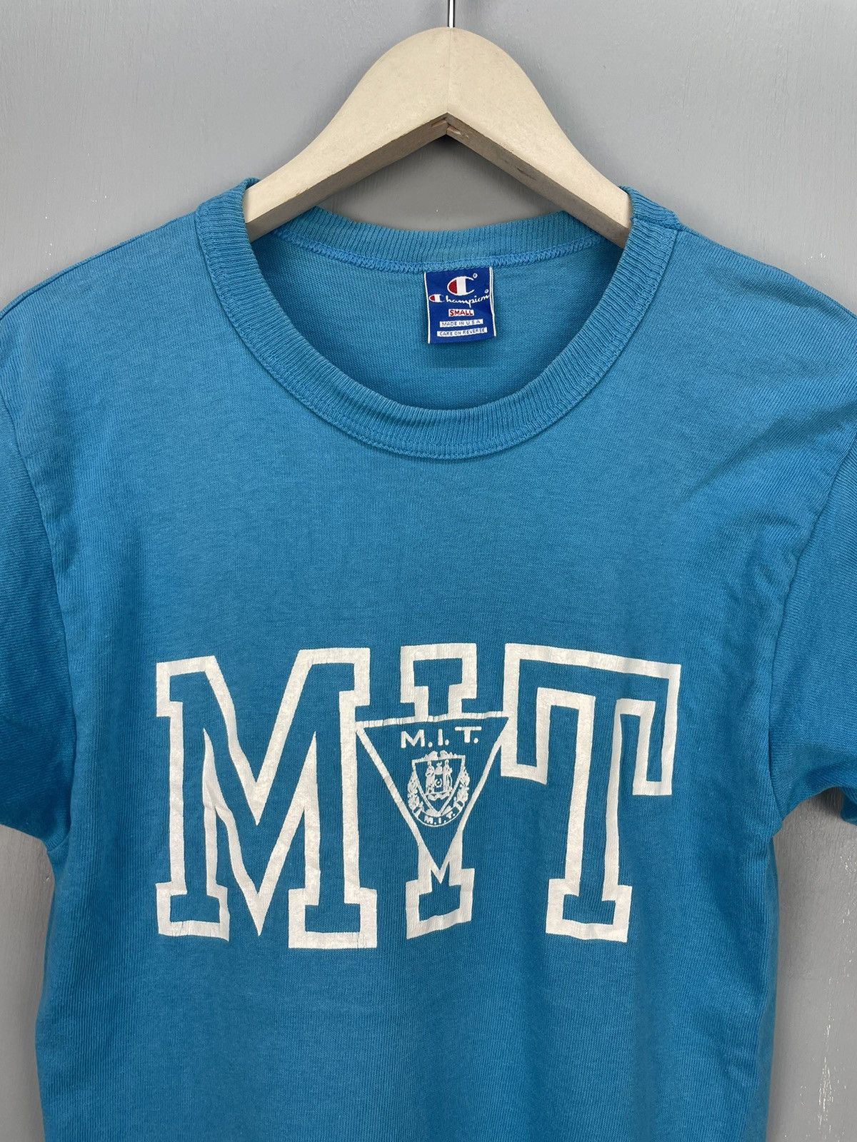 Champion Vintage 80s M.I.T champion t shirt Size US S / EU 44-46 / 1 - 3 Thumbnail