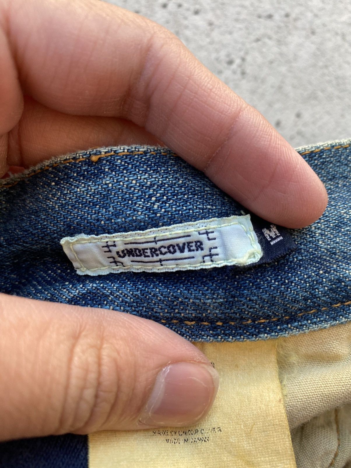 Undercover Undercover 2002AW IMMADTOO Hybrid Denim Pants Size US 30 / EU 46 - 5 Thumbnail