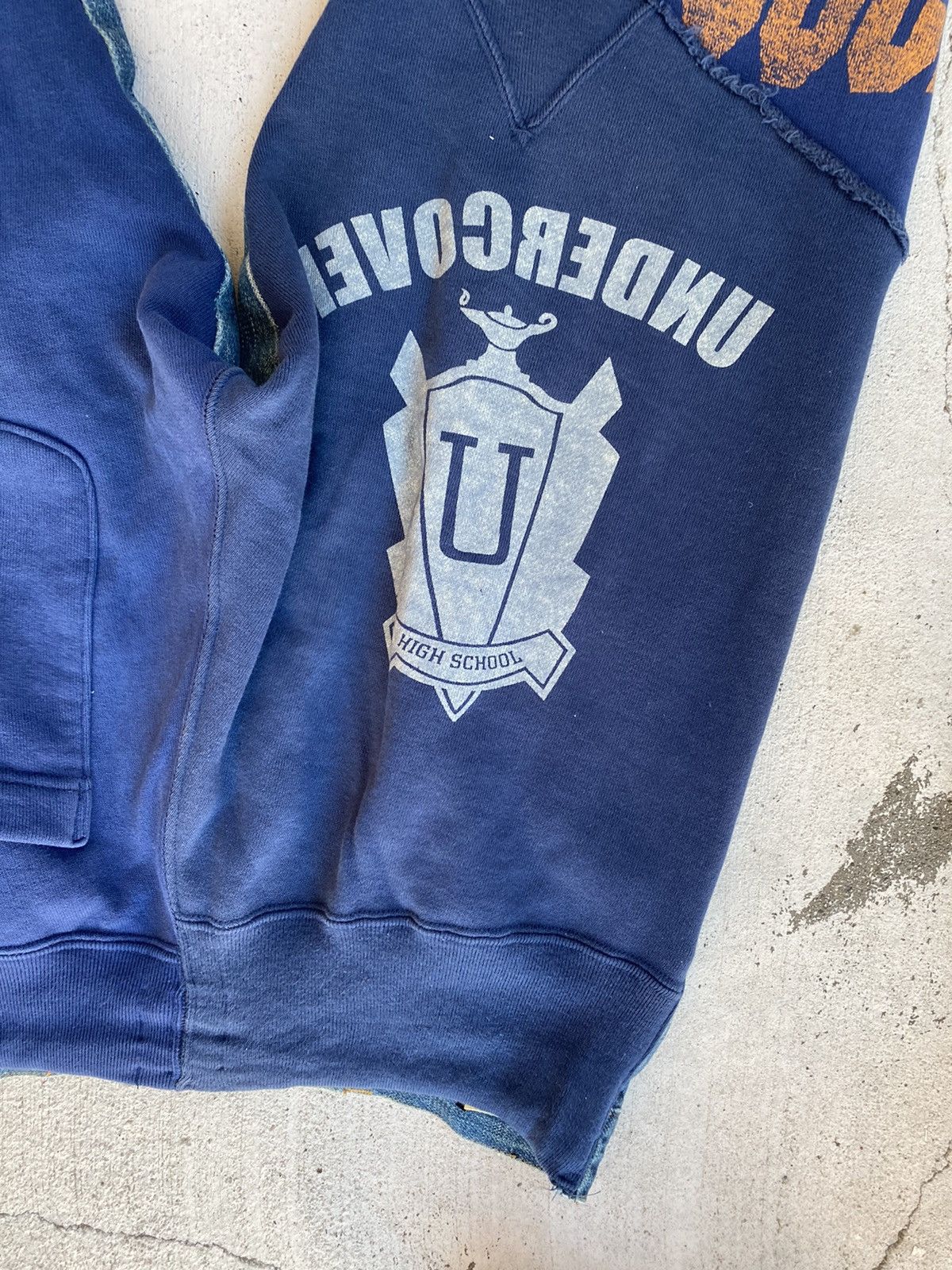 Undercover Undercover 2002AW IMMADTOO Hybrid Denim Pants Size US 30 / EU 46 - 10 Thumbnail