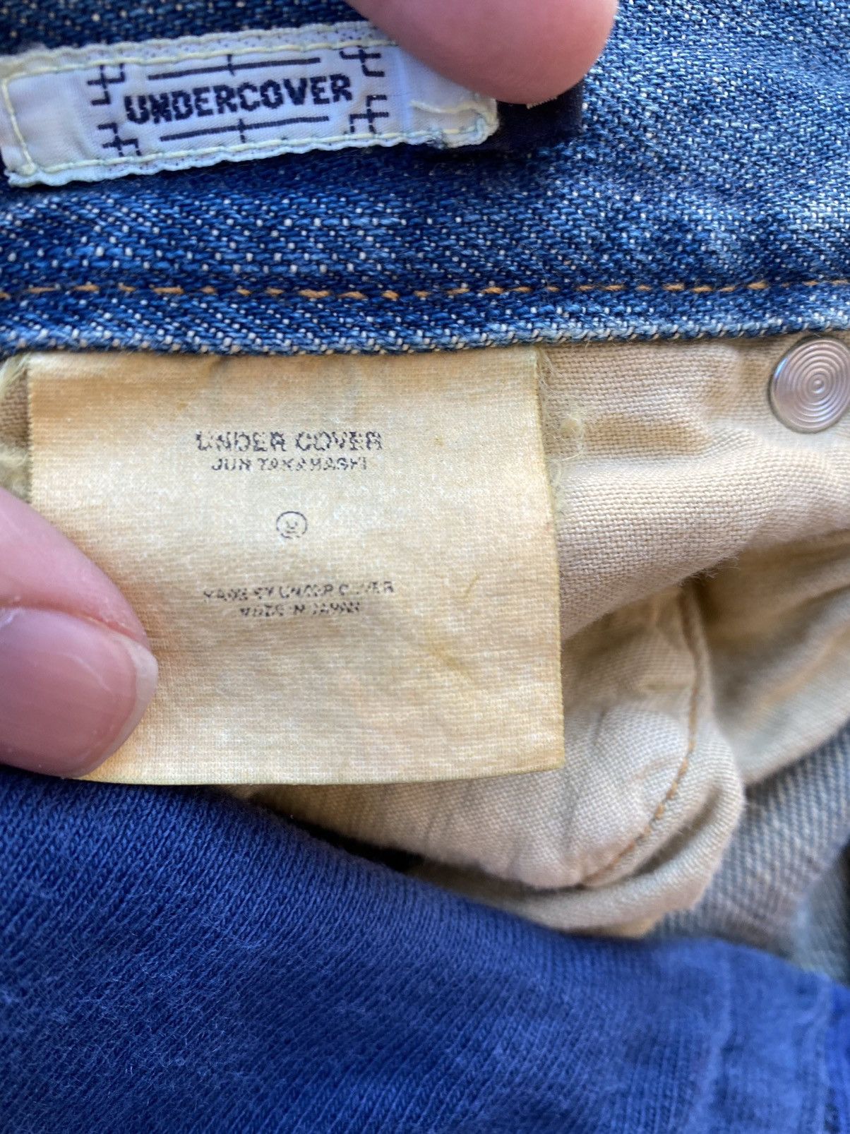 Undercover Undercover 2002AW IMMADTOO Hybrid Denim Pants Size US 30 / EU 46 - 6 Thumbnail