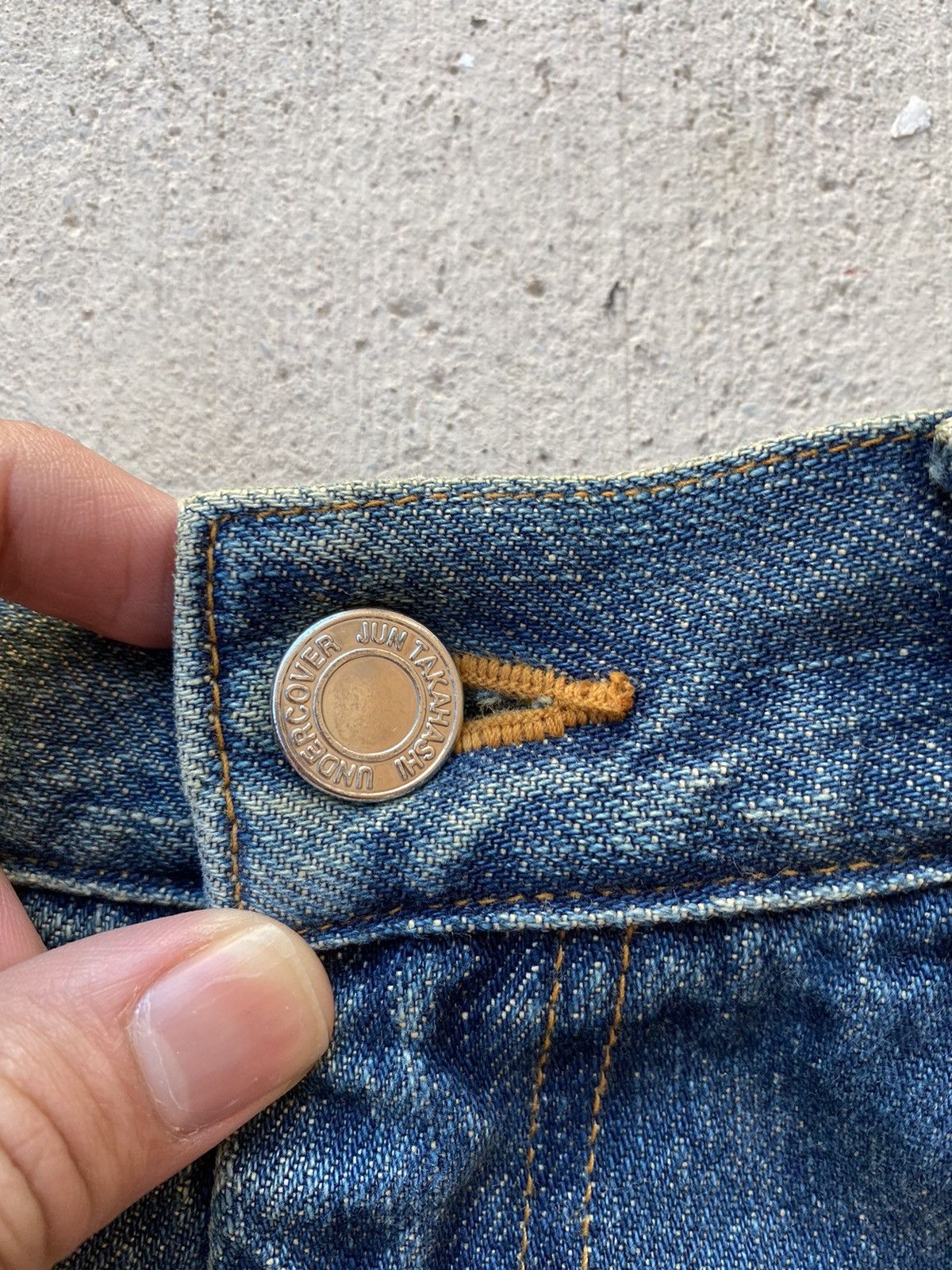 Undercover Undercover 2002AW IMMADTOO Hybrid Denim Pants Size US 30 / EU 46 - 4 Thumbnail