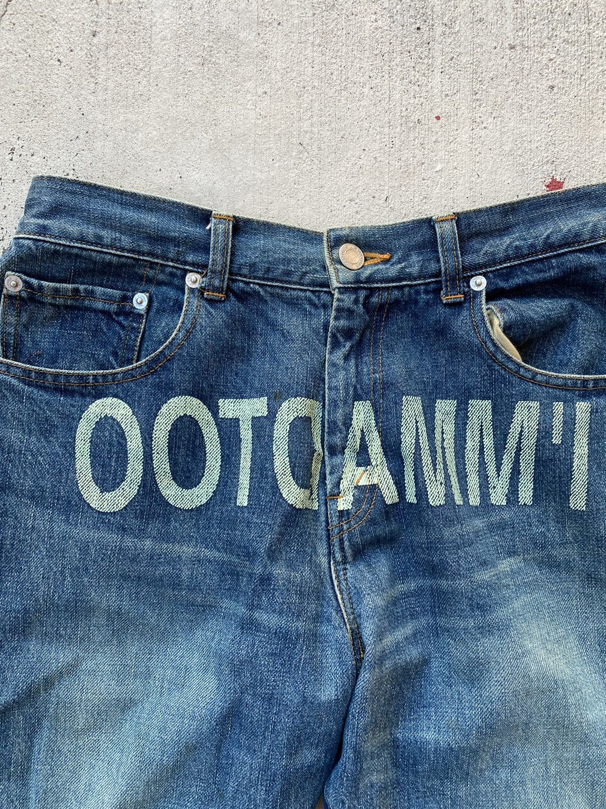 Undercover Undercover 2002AW IMMADTOO Hybrid Denim Pants Size US 30 / EU 46 - 3 Thumbnail