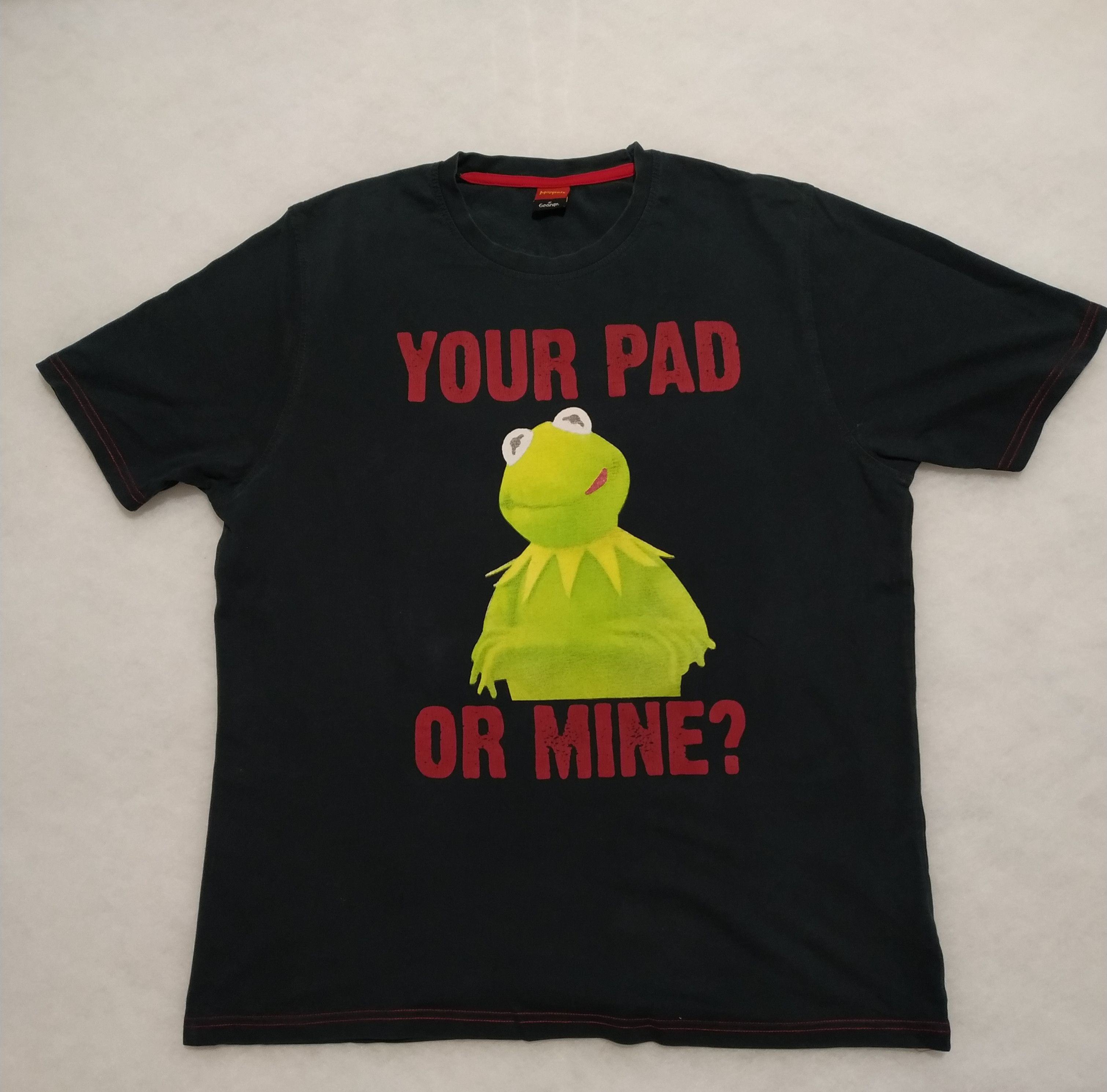 George Kermit Muppers Vintage t-shirt. Size L funny Size US L / EU 52-54 / 3 - 1 Thumbnail