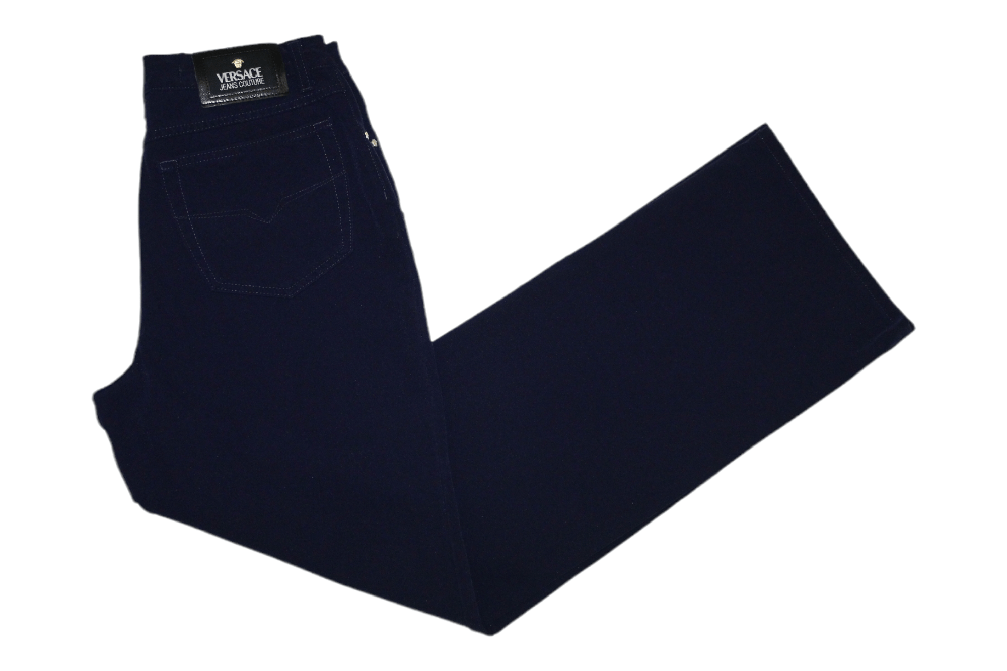 Versace Versace Jeans Couture Navy Nylon Baggy Pants Size US 32 / EU 48 - 1 Thumbnail