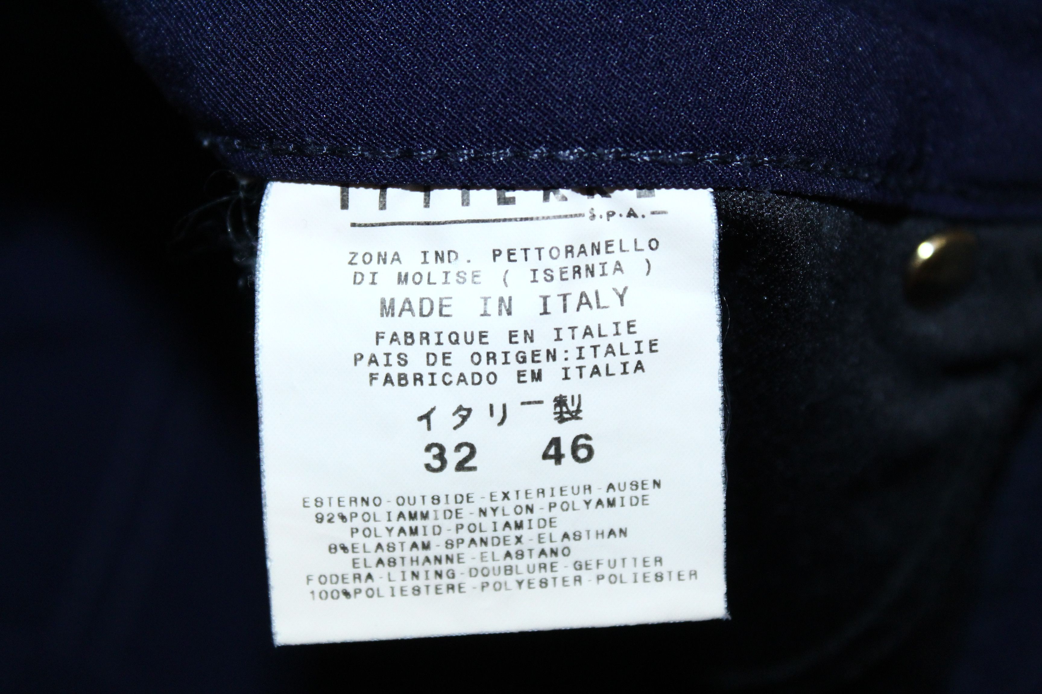 Versace Versace Jeans Couture Navy Nylon Baggy Pants Size US 32 / EU 48 - 6 Thumbnail