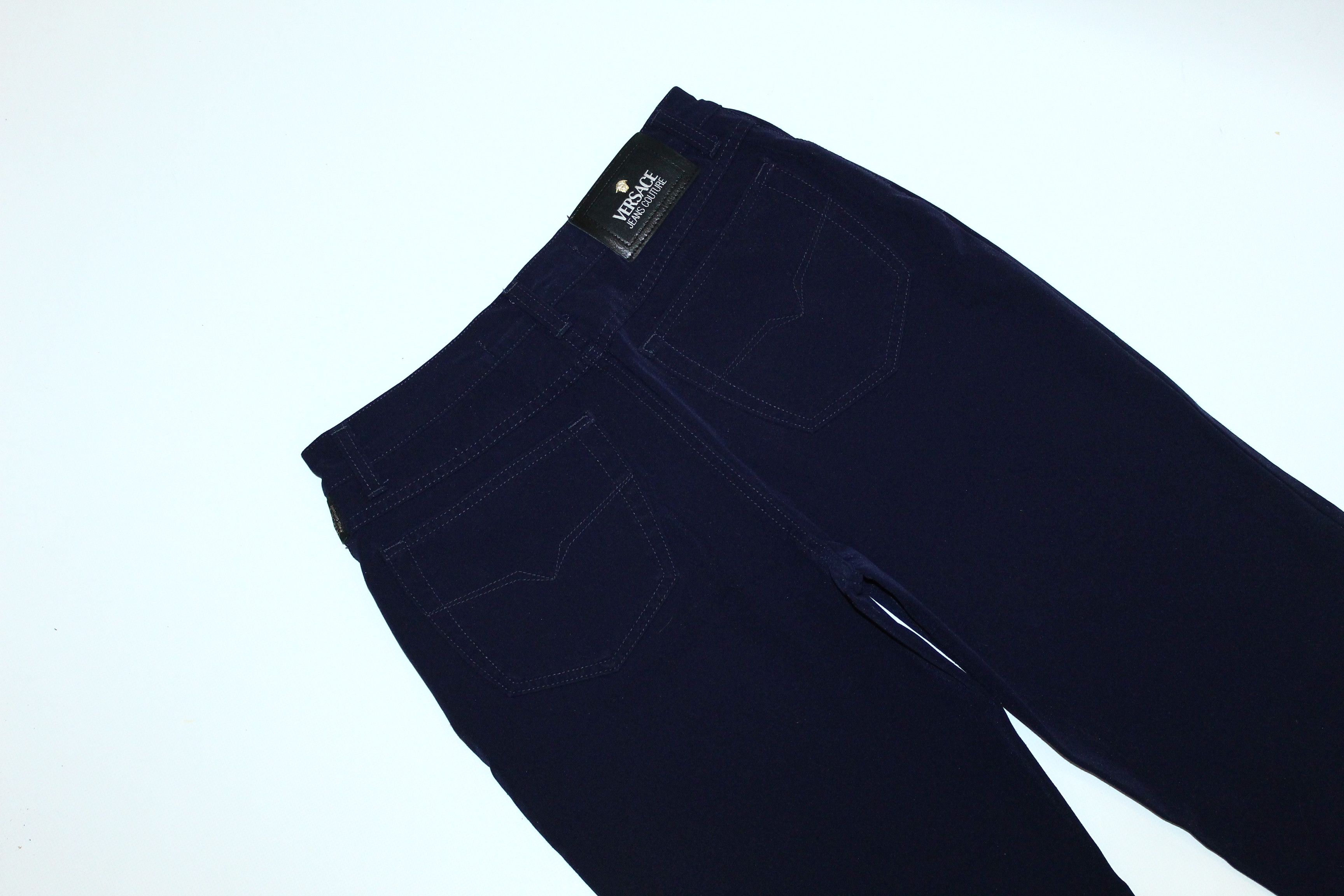 Versace Versace Jeans Couture Navy Nylon Baggy Pants Size US 32 / EU 48 - 9 Thumbnail