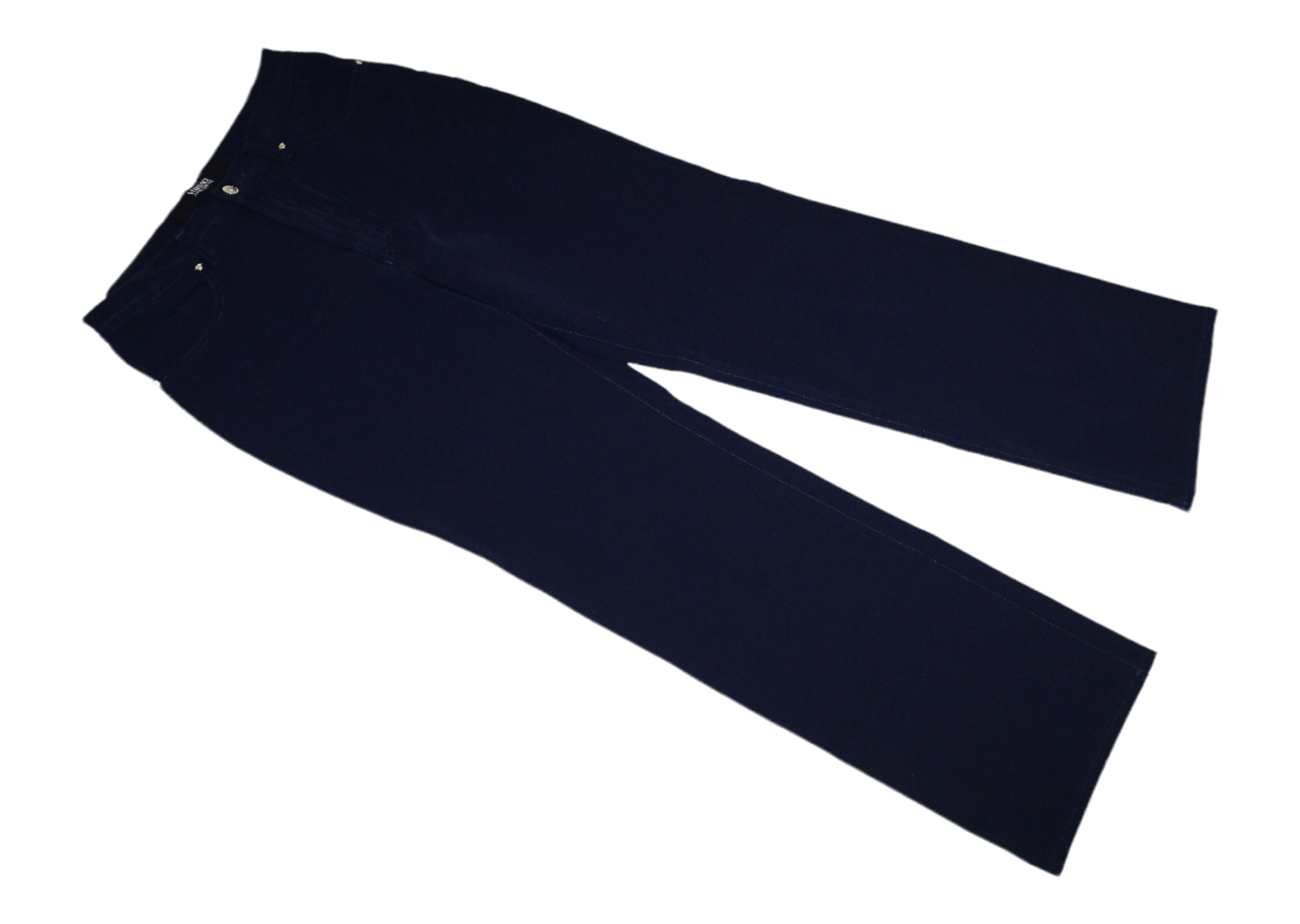 Versace Versace Jeans Couture Navy Nylon Baggy Pants Size US 32 / EU 48 - 2 Thumbnail