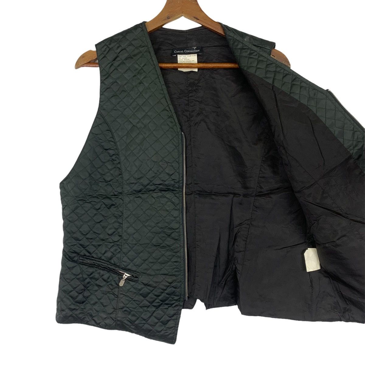 Other Vintage Casual Connection Quilted Vest Jacket Size US L / EU 52-54 / 3 - 4 Thumbnail