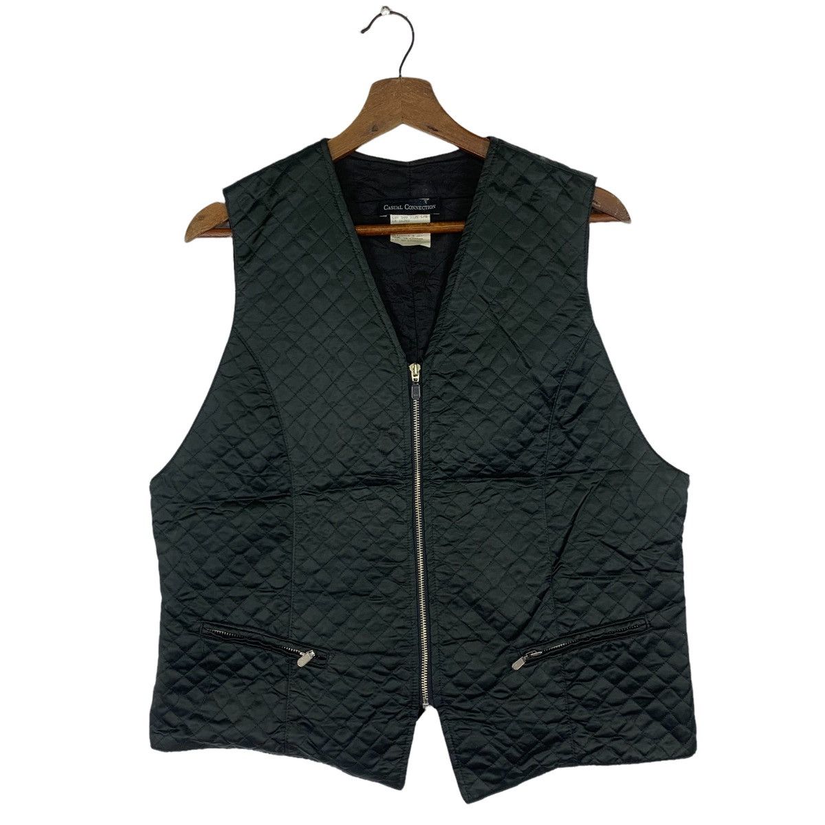 Other Vintage Casual Connection Quilted Vest Jacket Size US L / EU 52-54 / 3 - 1 Thumbnail