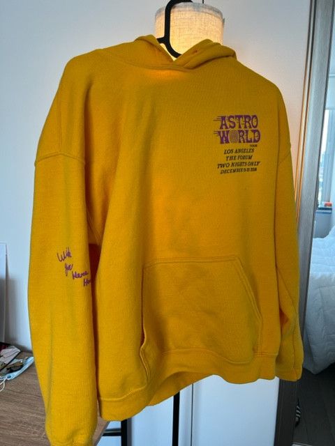 Travis Scott Astroworld Logo Hoodie Black Men's - FW18 - US