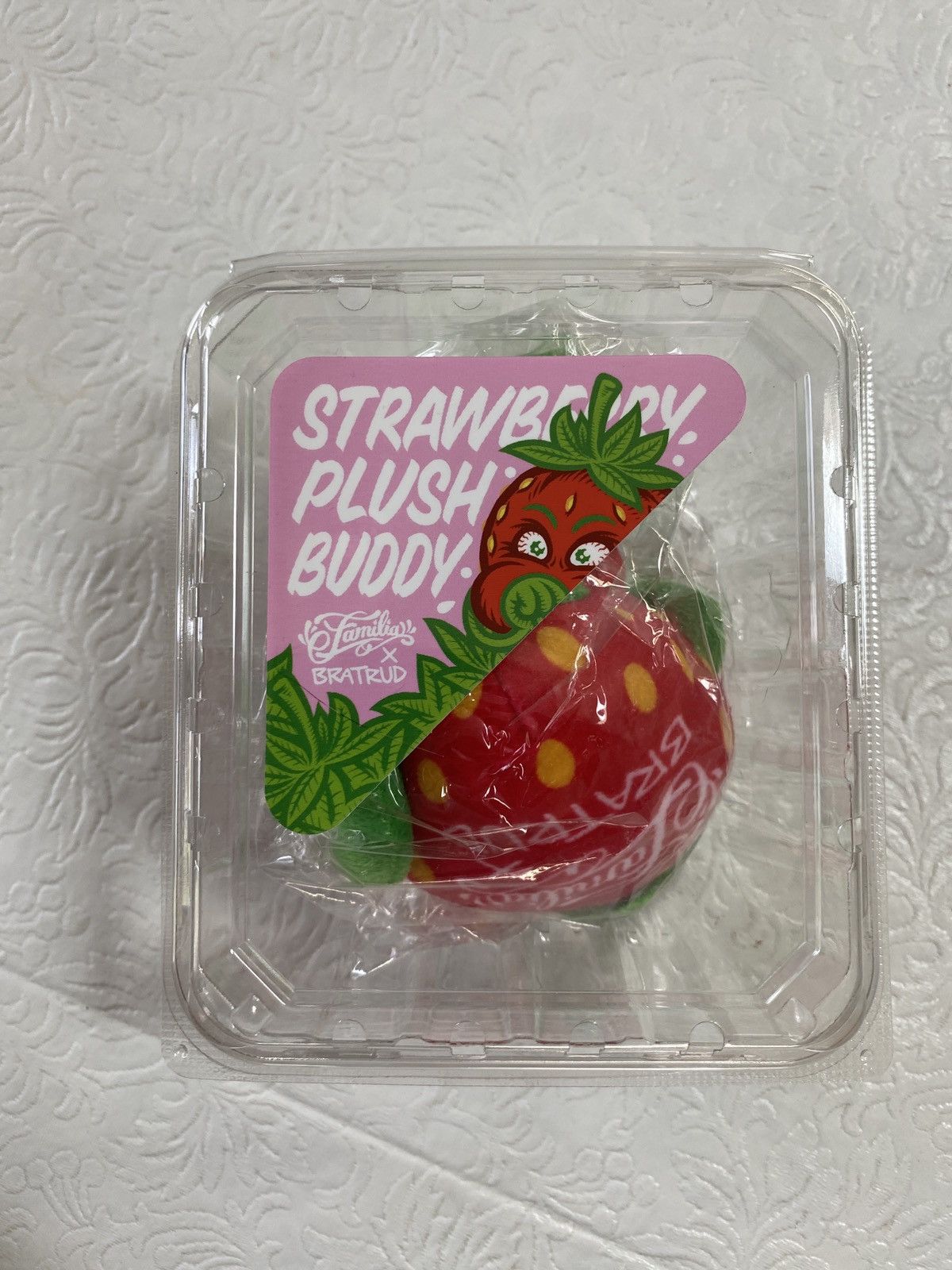 Familia x Todd Bratrud Strawberry Cough Plush