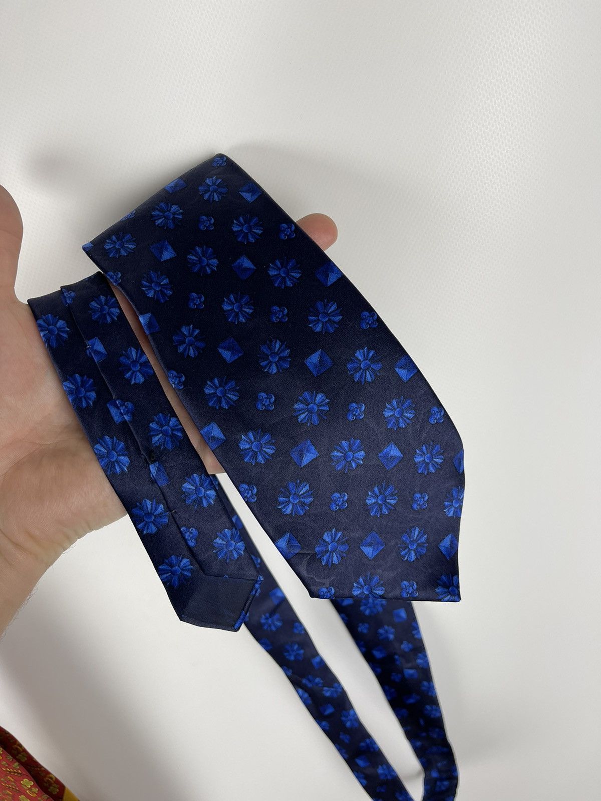 Lanvin Lanvin monogram 100% silk made in Italy tie Size ONE SIZE - 1 Thumbnail