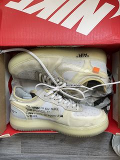 Off white air sales force 1 used