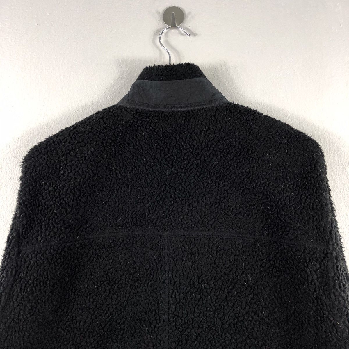 Fila Embroidered Bulky Fleece Light Outdoor Sweater Jacket