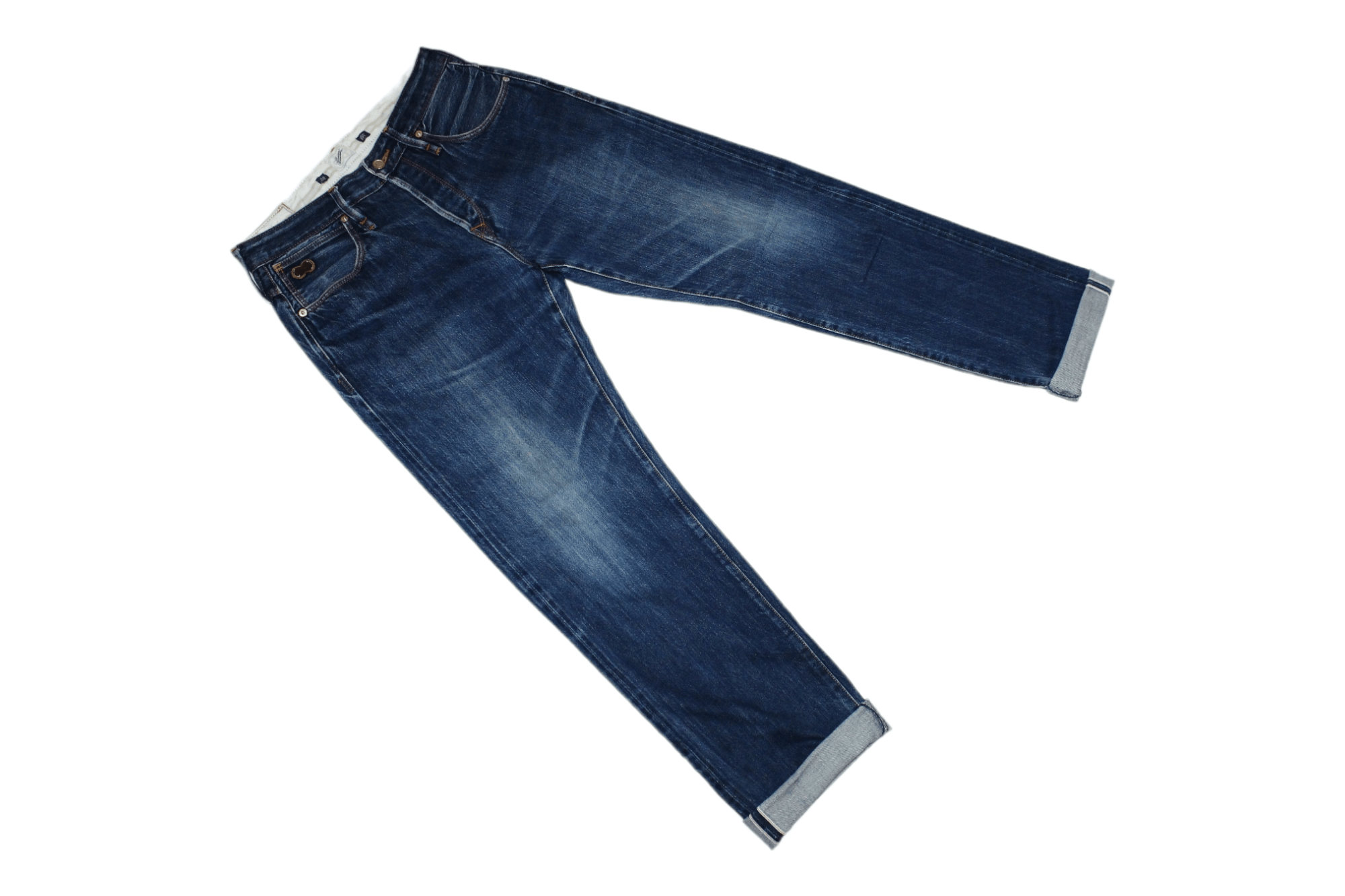 Garbstore Garbstore Regular fit Rigid selvedge Faded Denim work Jeans Size US 32 / EU 48 - 3 Thumbnail