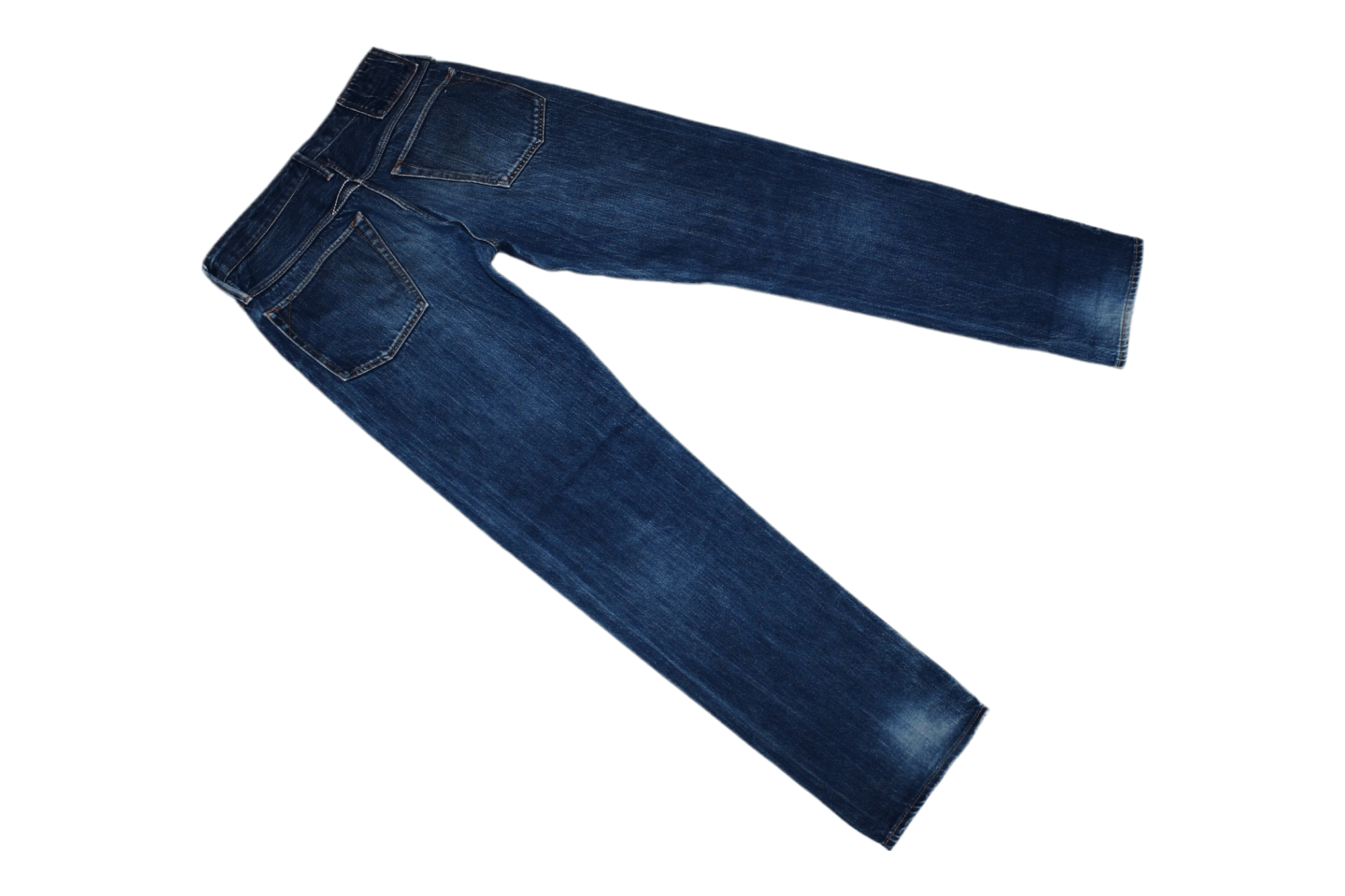 Garbstore Garbstore Regular fit Rigid selvedge Faded Denim work Jeans Size US 32 / EU 48 - 4 Thumbnail