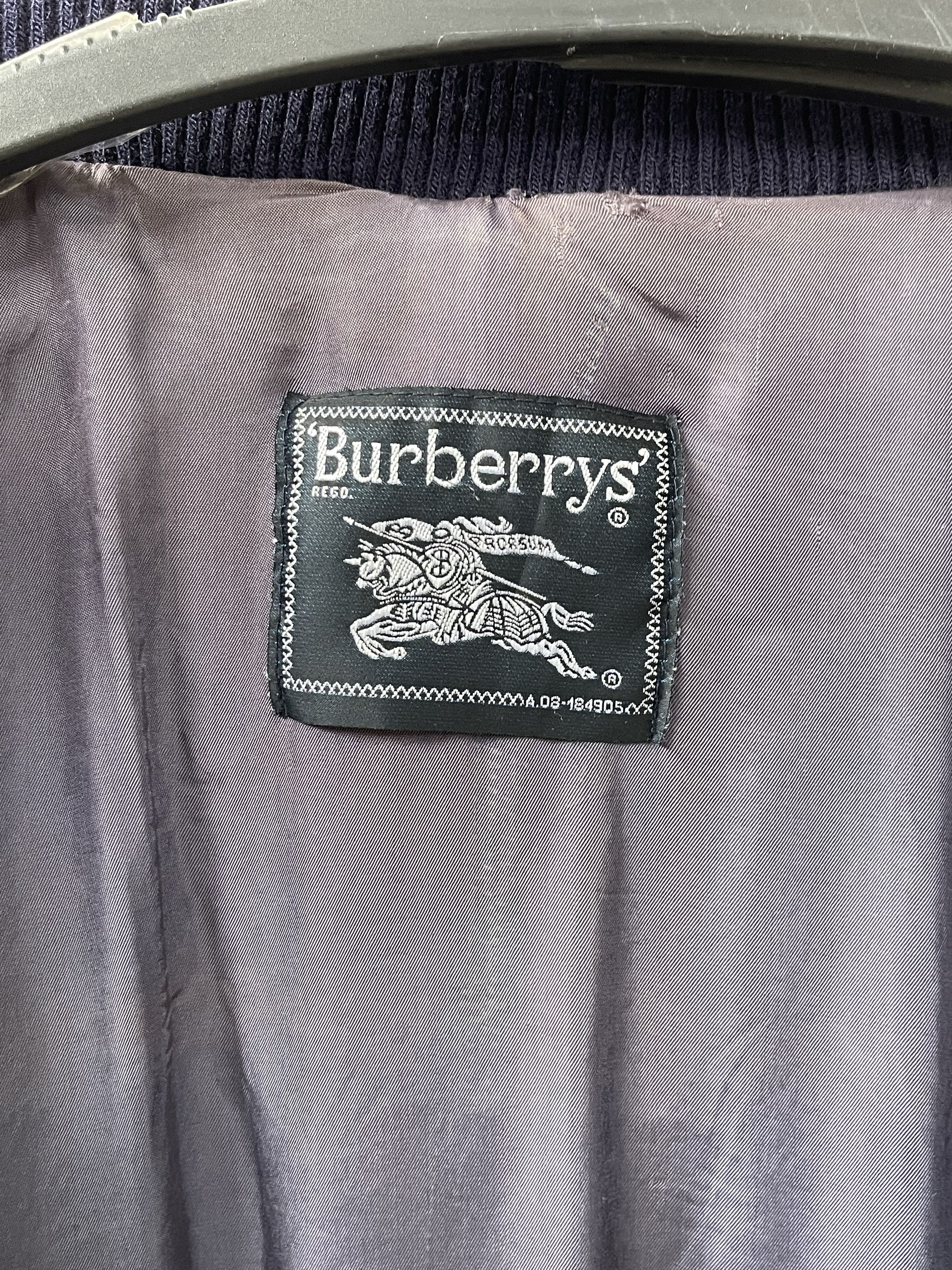 Burberry Vintage Bomber wool jacket Burberry size L Size US L / EU 52-54 / 3 - 7 Thumbnail