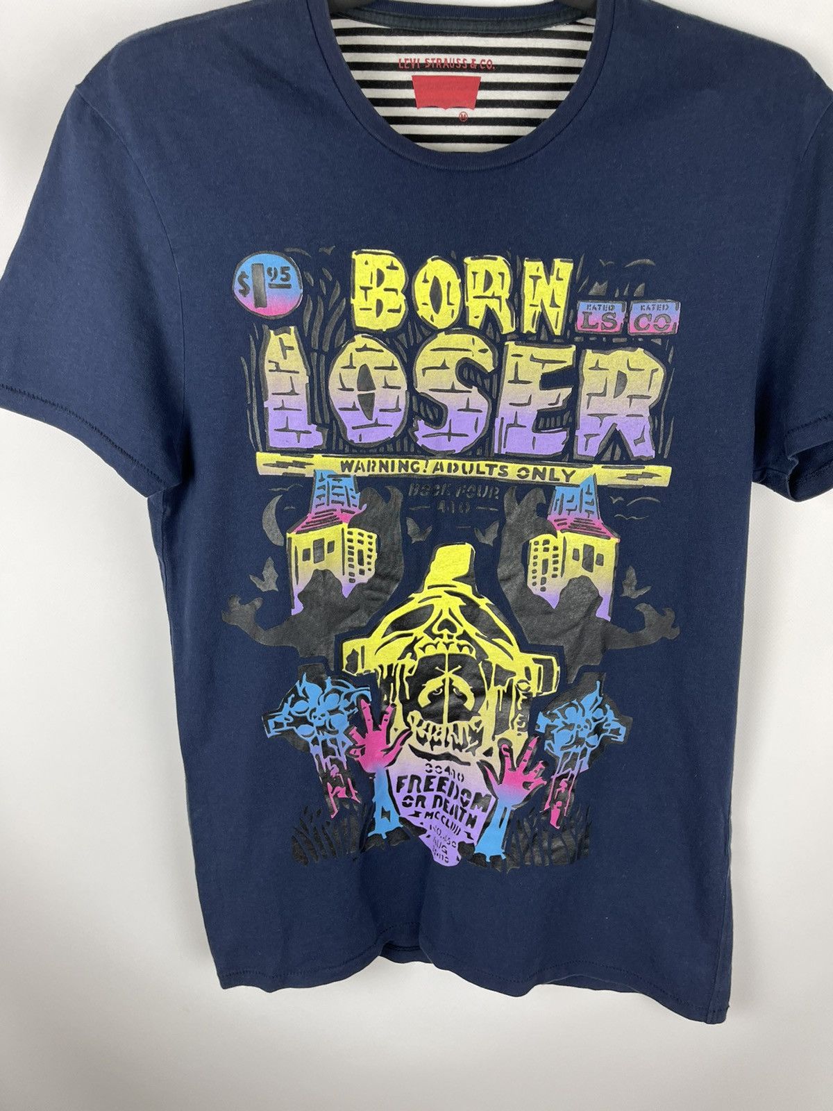 Levi's Levi’s born loser big print red tab short sleeve tee shirt Size US M / EU 48-50 / 2 - 4 Thumbnail