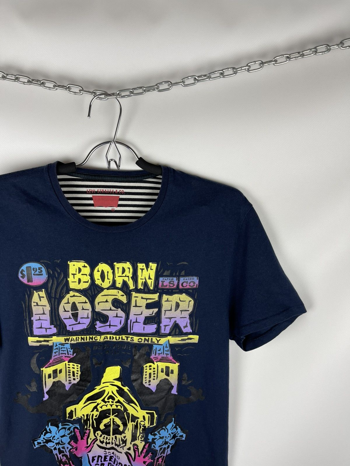 Levi's Levi’s born loser big print red tab short sleeve tee shirt Size US M / EU 48-50 / 2 - 3 Thumbnail