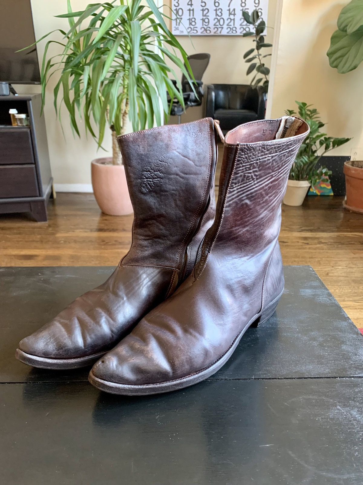 Carol Christian Poell Tornado Zip Boots | Grailed