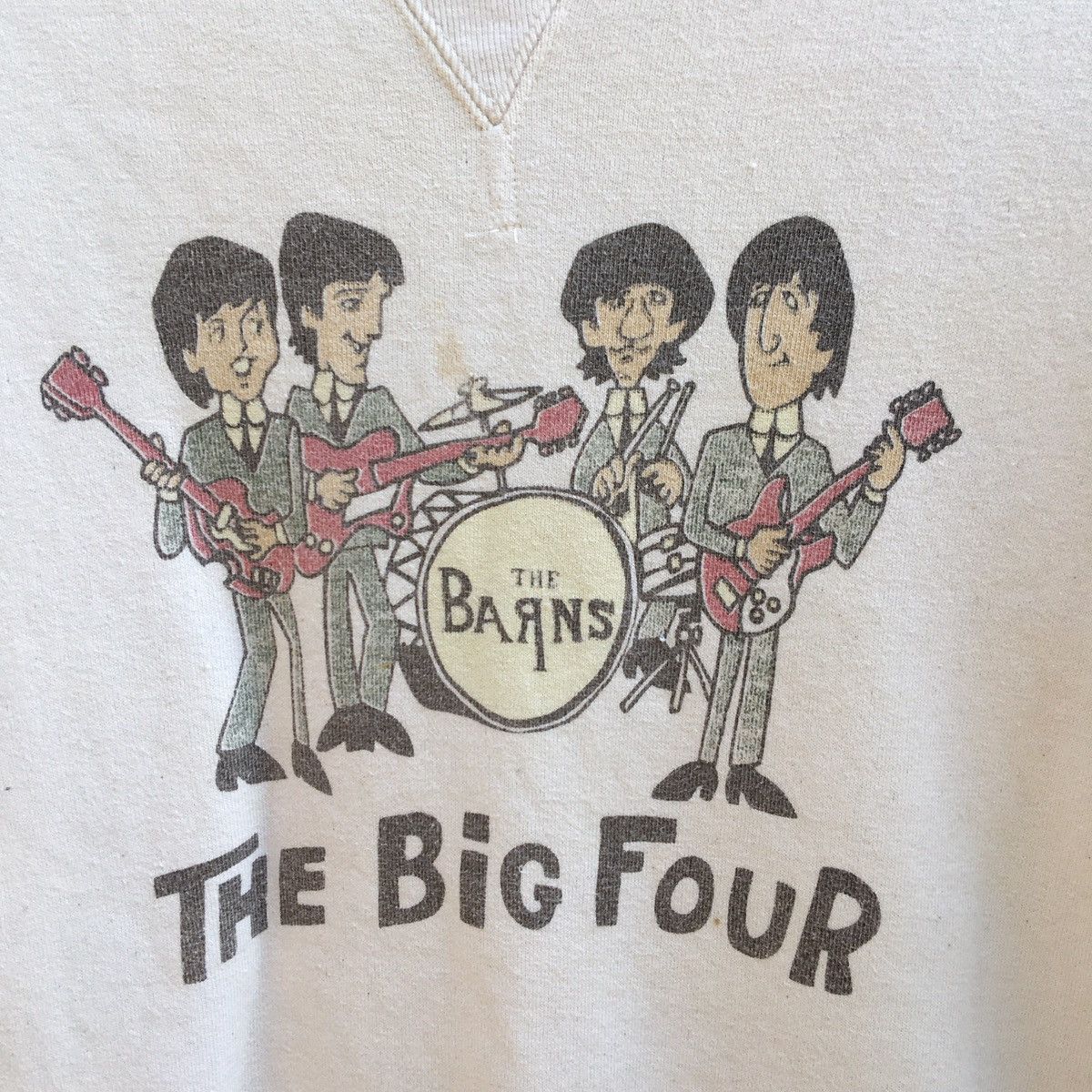 Band Tees Nrab Barns The Big Four The Beatles Sweatshirt Size US M / EU 48-50 / 2 - 4 Thumbnail