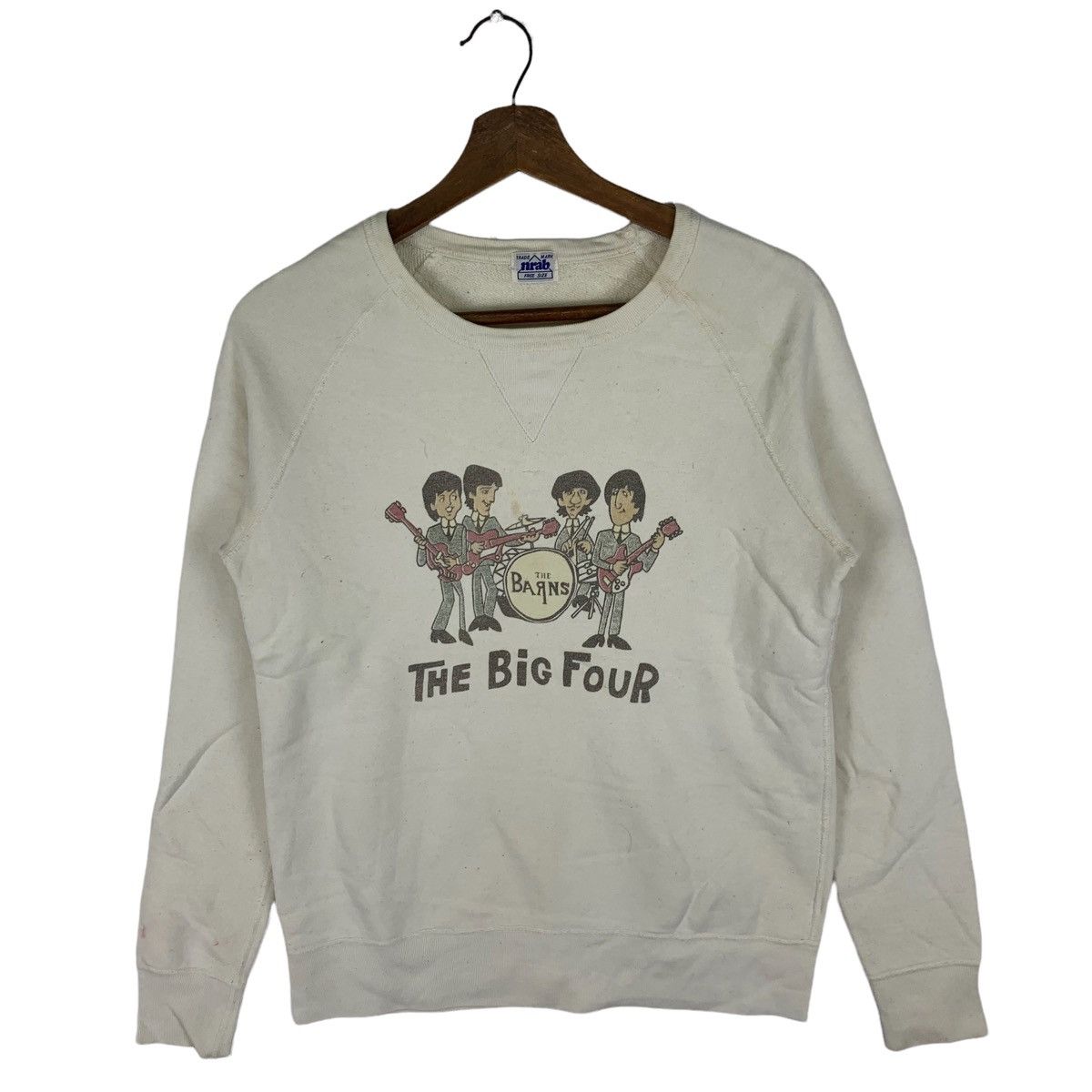 Band Tees Nrab Barns The Big Four The Beatles Sweatshirt Size US M / EU 48-50 / 2 - 1 Thumbnail