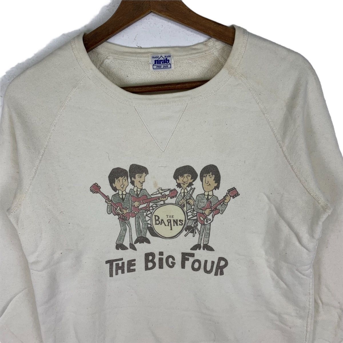 Band Tees Nrab Barns The Big Four The Beatles Sweatshirt Size US M / EU 48-50 / 2 - 2 Thumbnail
