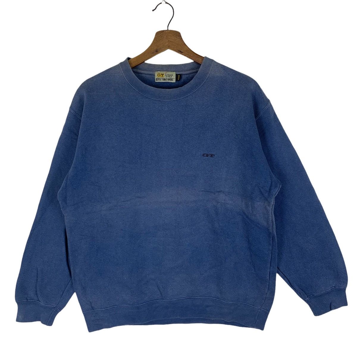 Vintage Vintage 90s George Thomas Hawkins Crewneck Sweatshirt Size US M / EU 48-50 / 2 - 1 Thumbnail