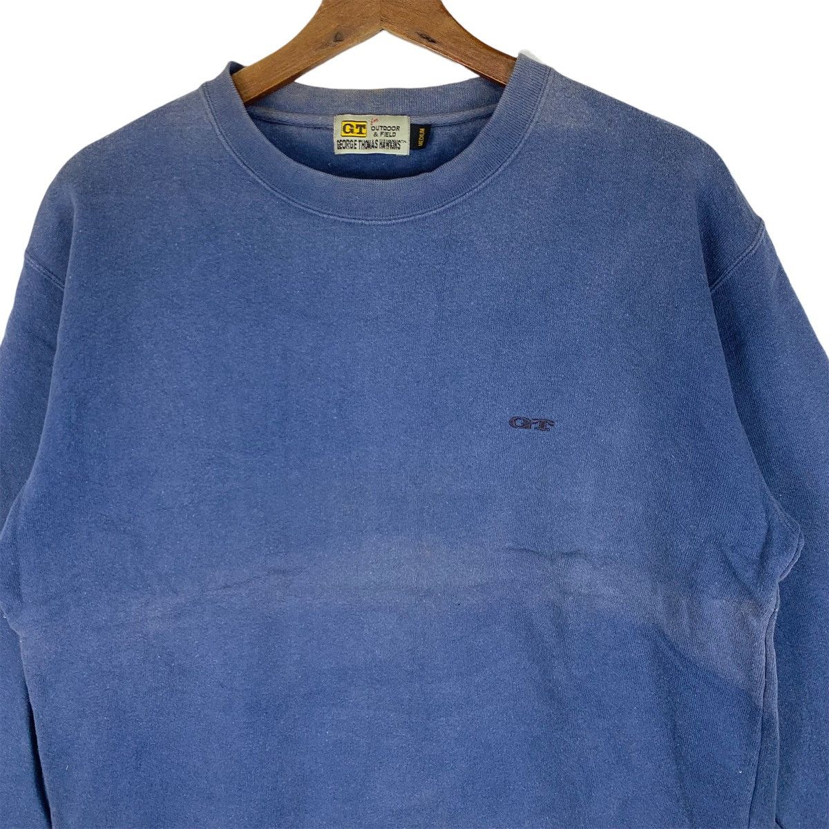Vintage Vintage 90s George Thomas Hawkins Crewneck Sweatshirt Size US M / EU 48-50 / 2 - 2 Thumbnail