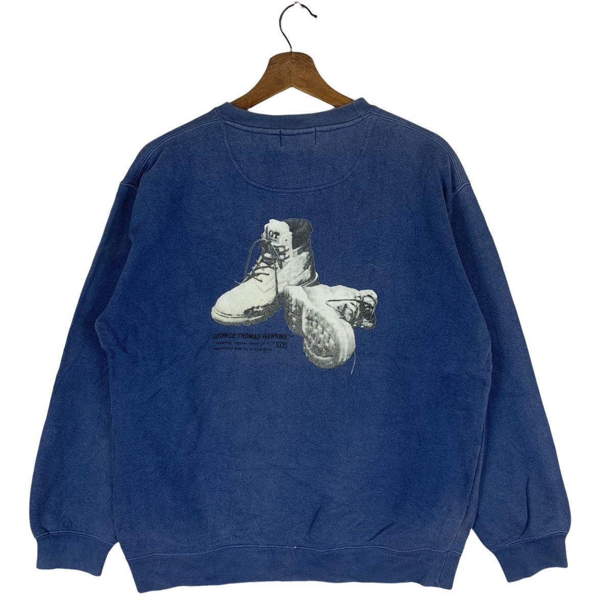 Vintage Vintage 90s George Thomas Hawkins Crewneck Sweatshirt Size US M / EU 48-50 / 2 - 4 Thumbnail