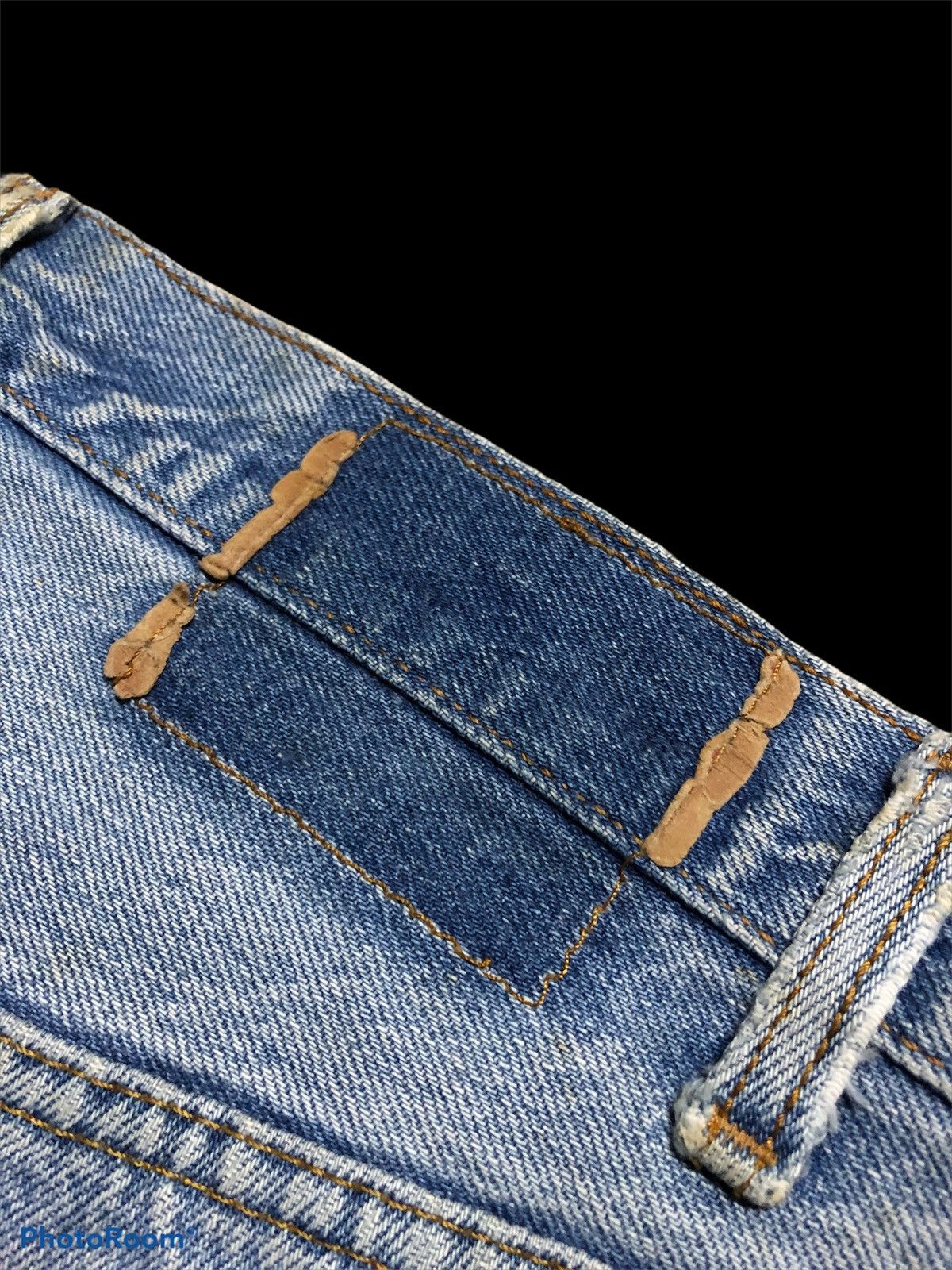 Levi's VTGE 80s Levis 501 DISTRESSED THRASHED DENIM Size US 31 - 10 Thumbnail