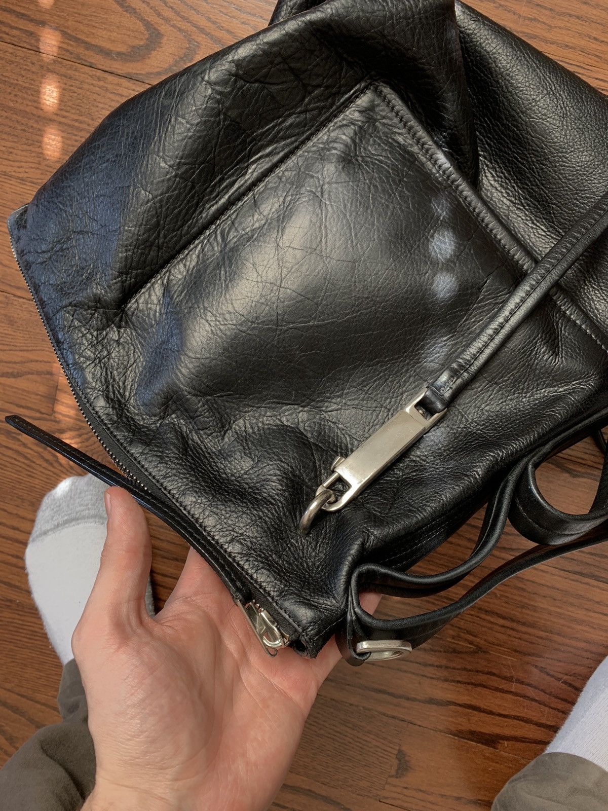 Rick Owens Bucket Bag GLITTER 2017 Size ONE SIZE - 3 Thumbnail