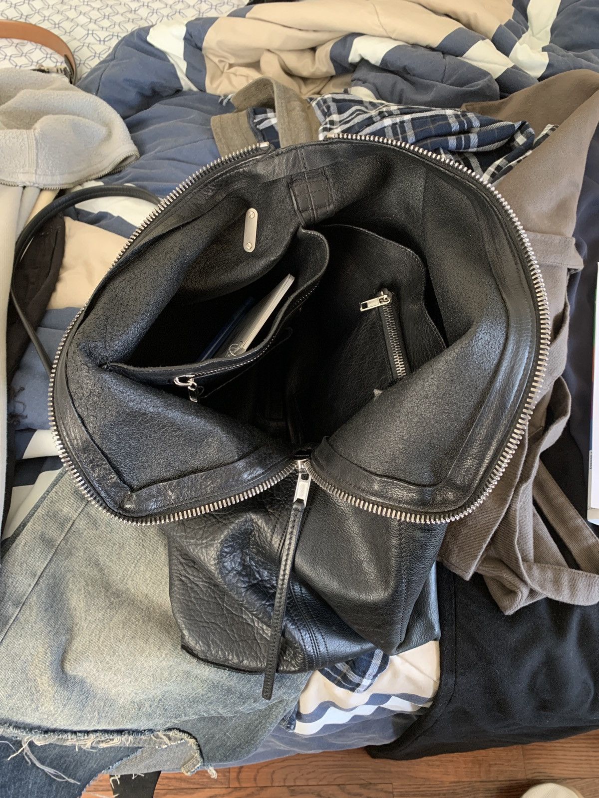 Rick Owens Bucket Bag GLITTER 2017 Size ONE SIZE - 5 Thumbnail