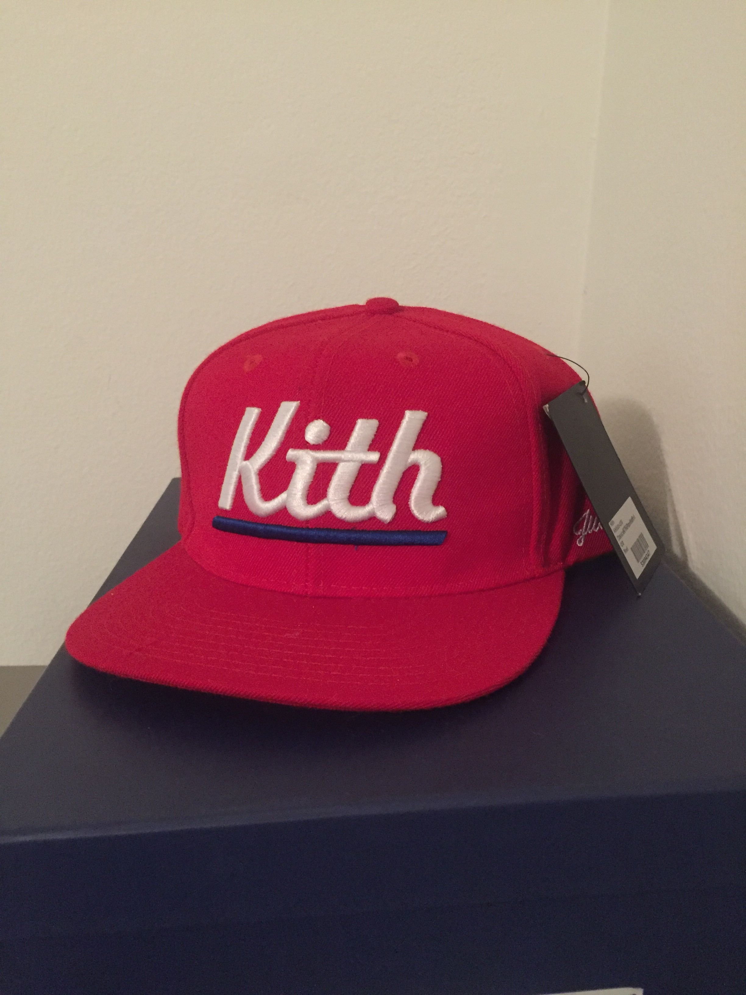 Kith Original script logo w/ blue | Grailed