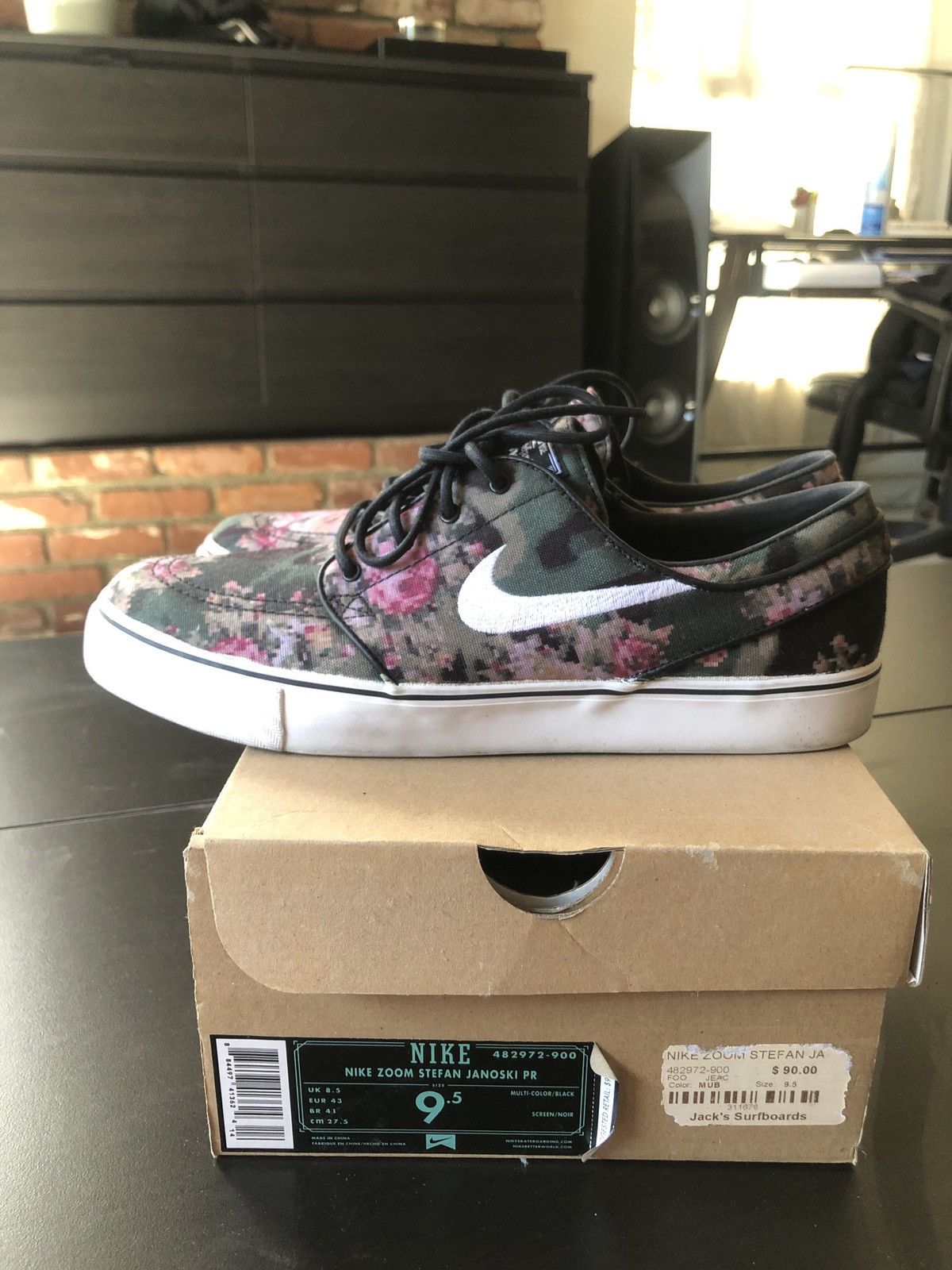Nike Zoom Stefan Janoski Pr 2013 Digi Floral 2013 Grailed