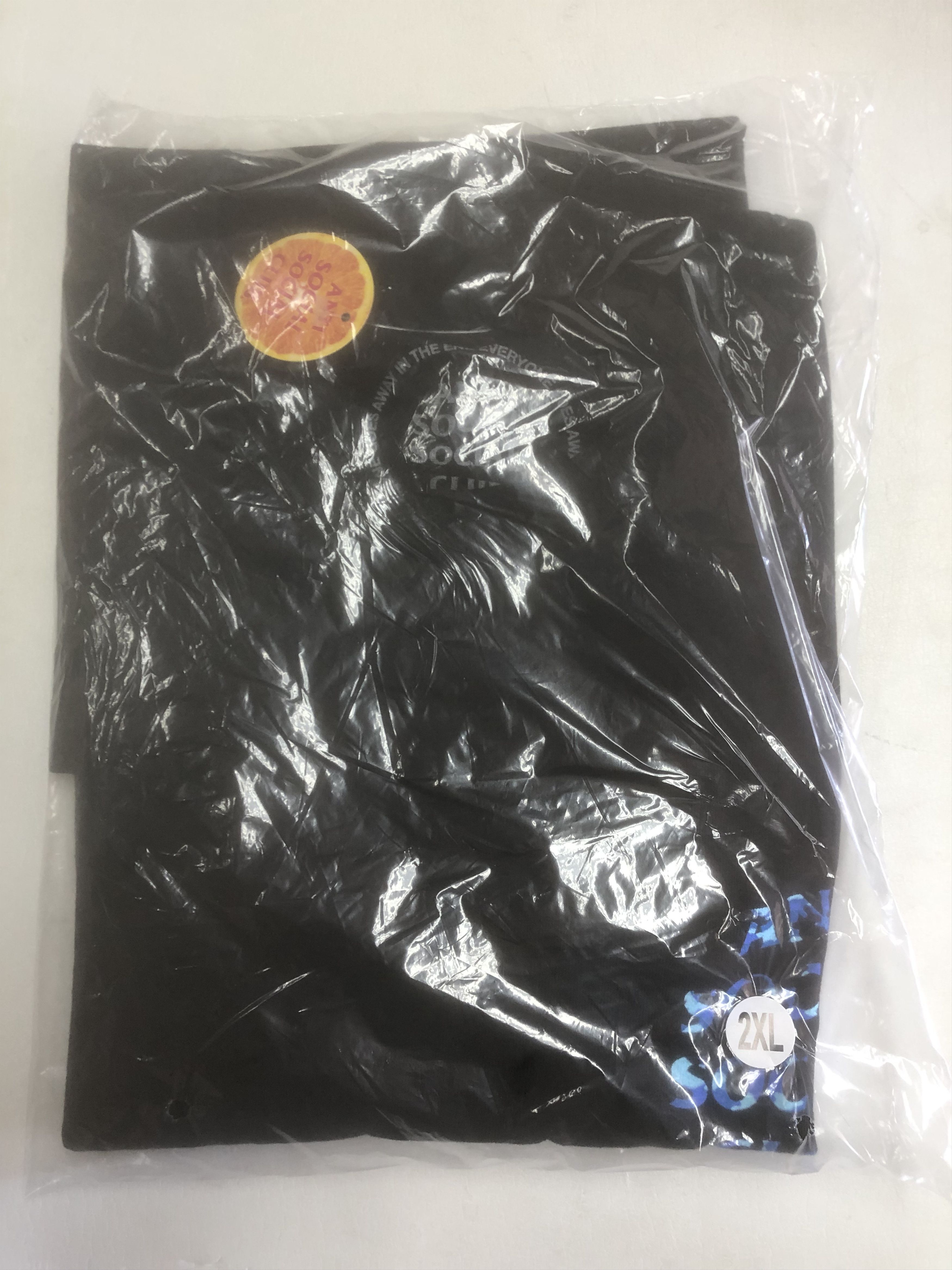 Anti Social Social Club DS Blue Camo ASSC Cancelled Again Black Tee BAPE FTP FOG CDG Size US XXL / EU 58 / 5 - 1 Thumbnail