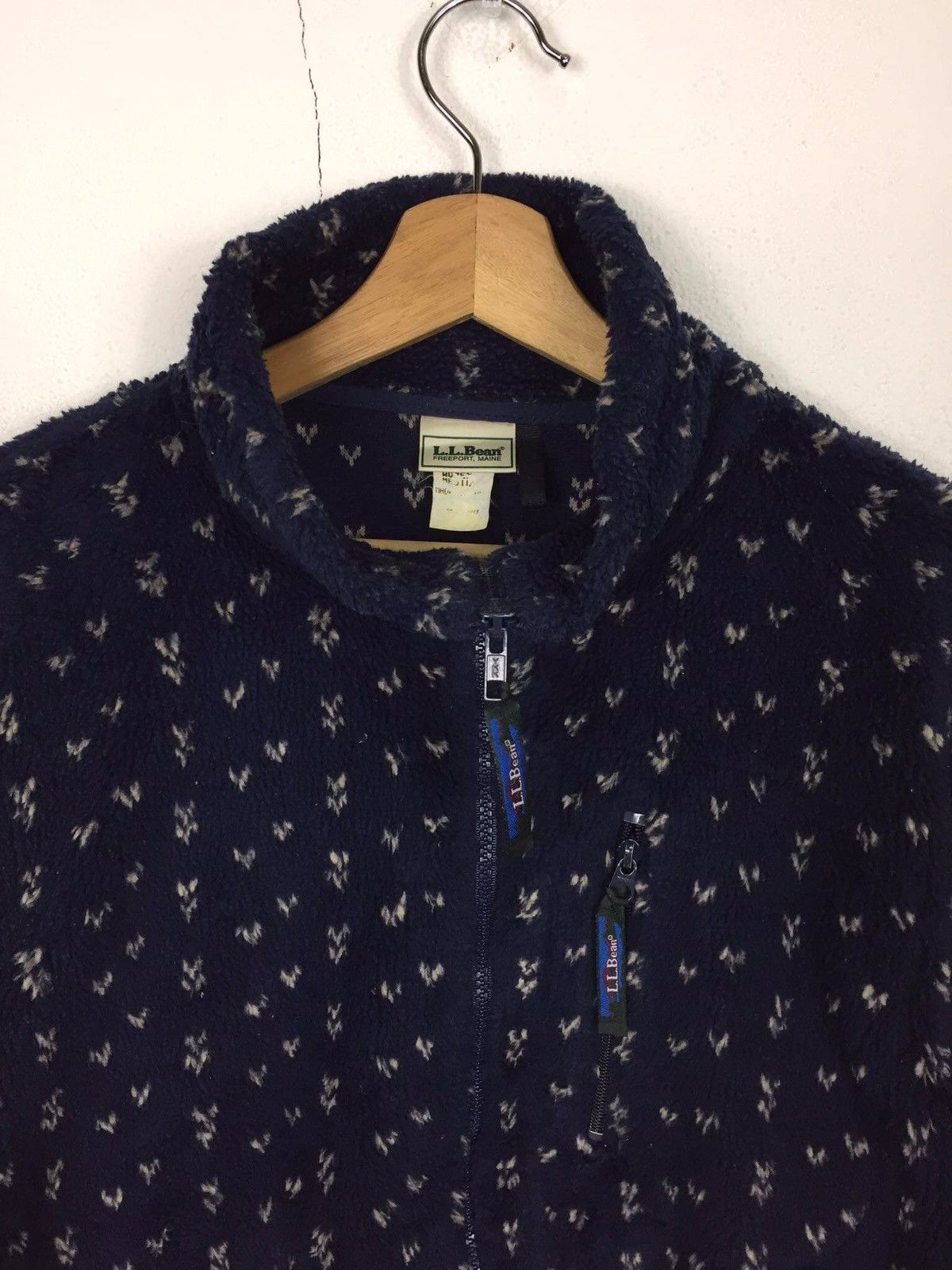Japanese Brand Vintage L.L.Bean Birdseye Fleece Jacket Size US M / EU 48-50 / 2 - 6 Thumbnail