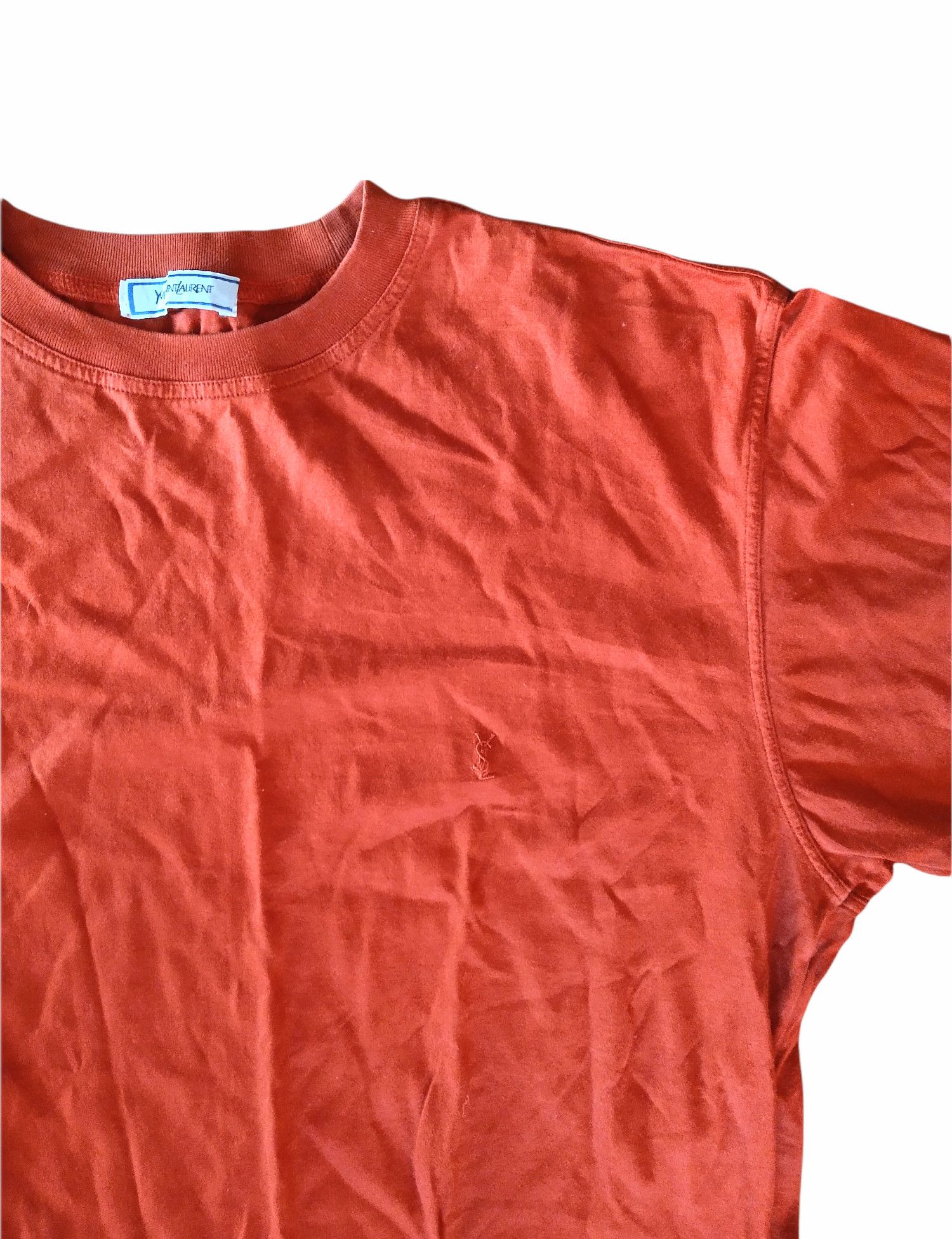 Yves saint laurent t shirt orange hotsell