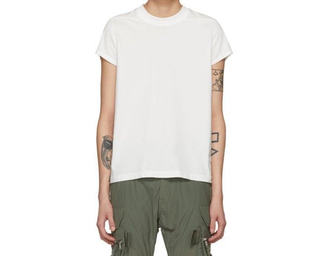 Rick Owens Drkshdw Rick Owens Short Level Tee Size US S / EU 44-46 / 1 - 5 Thumbnail