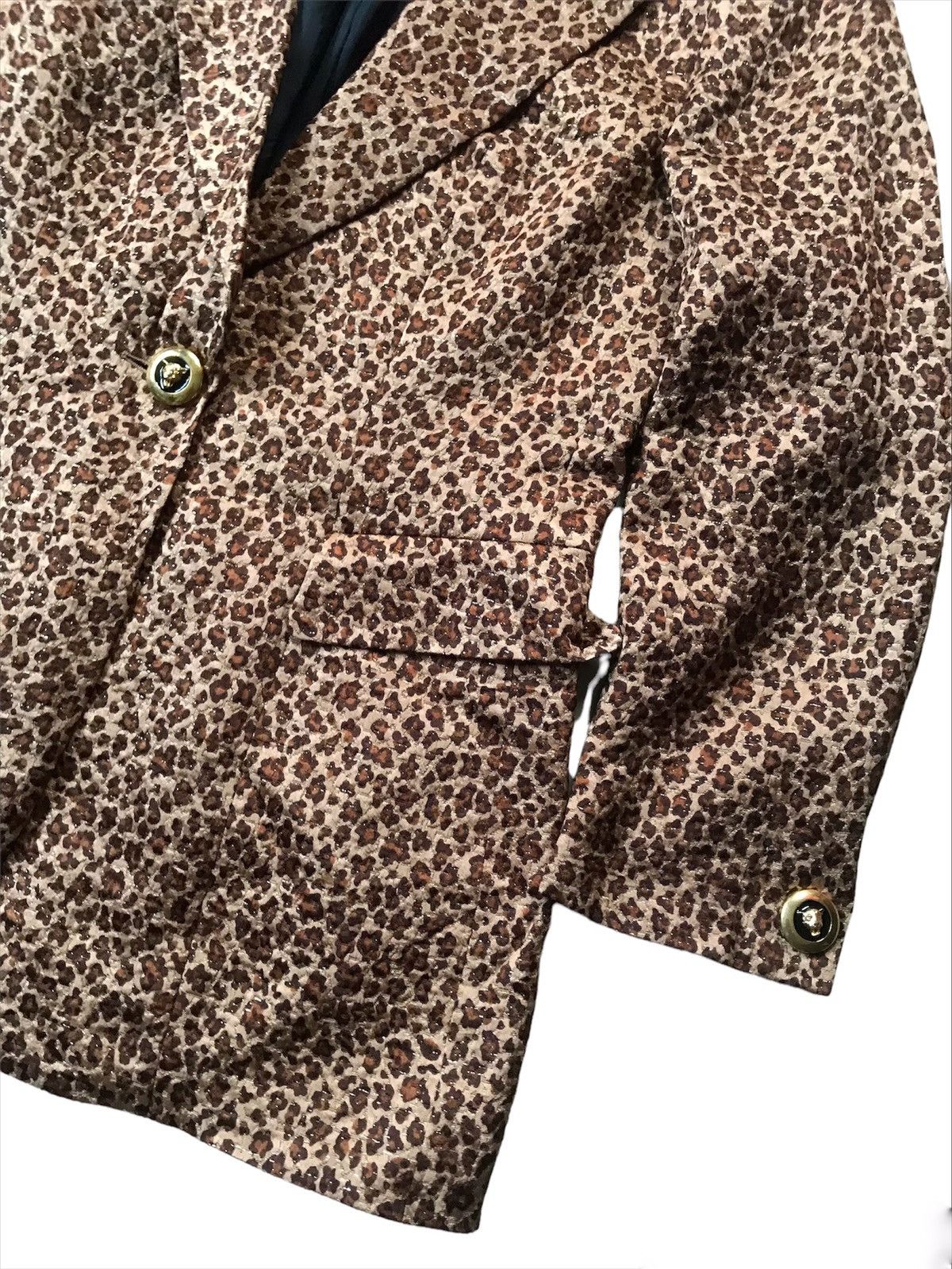 Escada 💥Escada Margaretha Ley Leopard Jacket Size S / US 4 / IT 40 - 3 Thumbnail