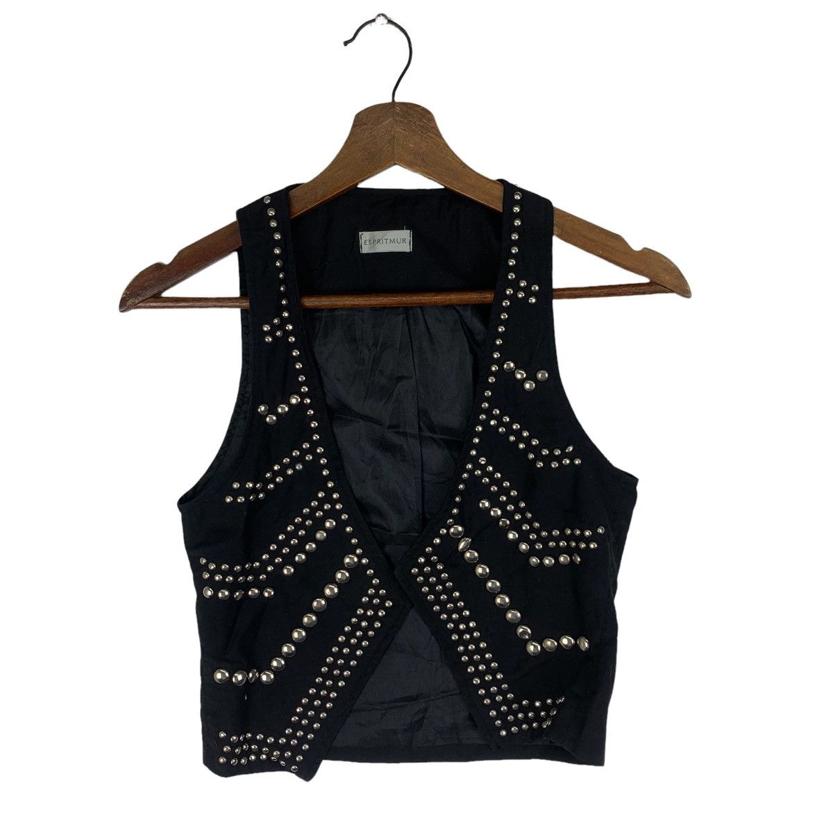 Japanese Brand Stud Vest Jacket Size US M / EU 48-50 / 2 - 1 Thumbnail