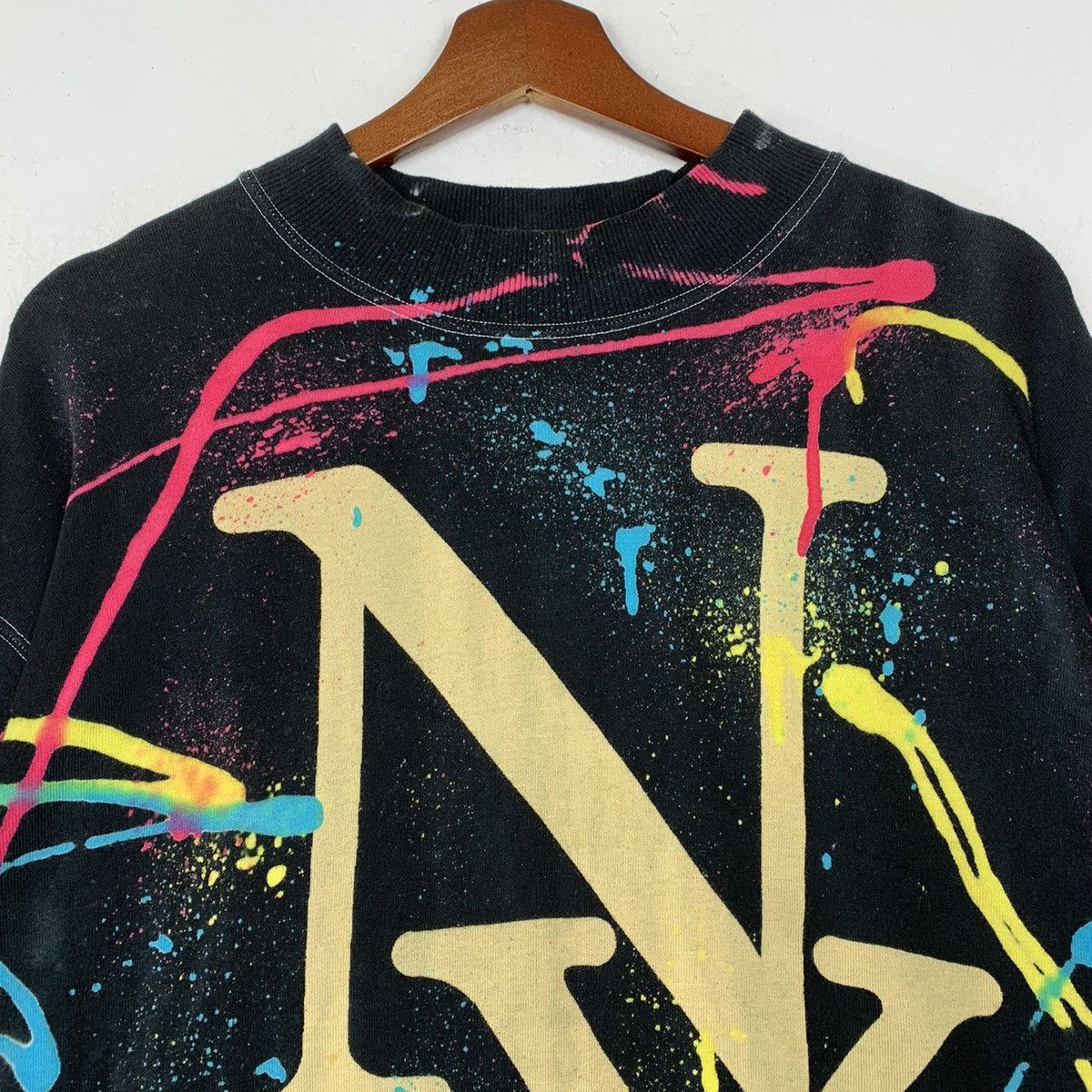 Vintage New York Sport Wear Big Logo Size US XL / EU 56 / 4 - 3 Thumbnail
