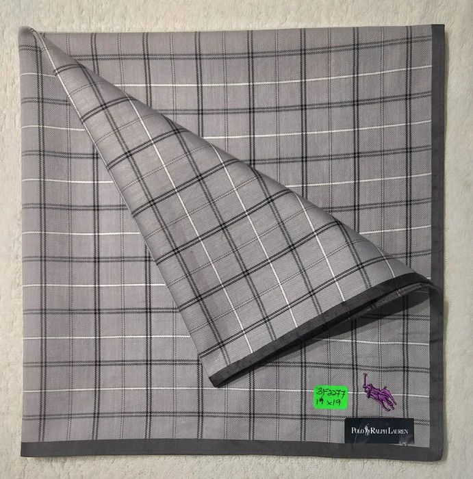 Polo Ralph Lauren × Vintage New Polo RL Handkerchief/ Neckerchief/ Bandana - 3F2277 Size ONE SIZE - 1 Thumbnail